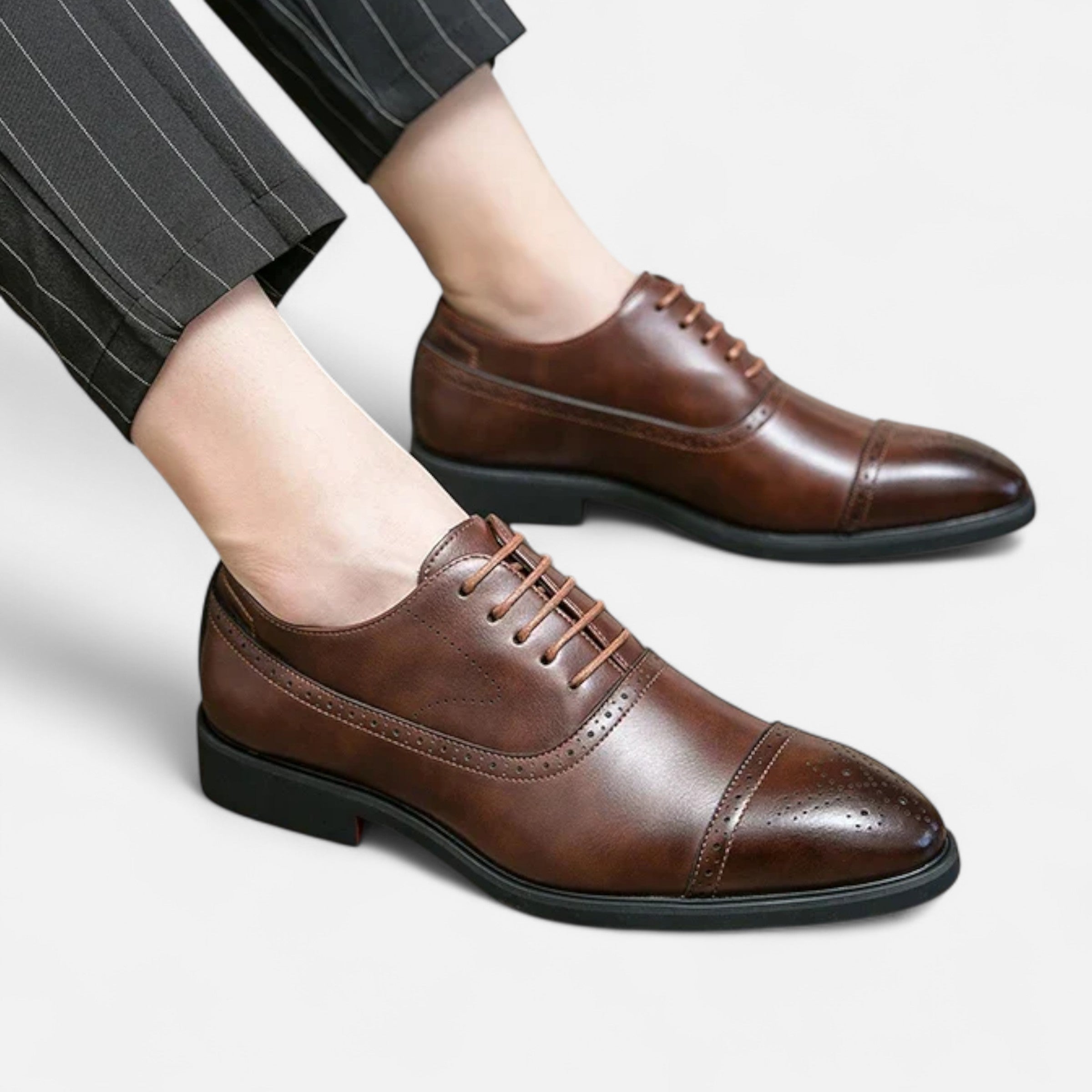 Maison Dresson | Men’s Classic Carved Formal Shoes