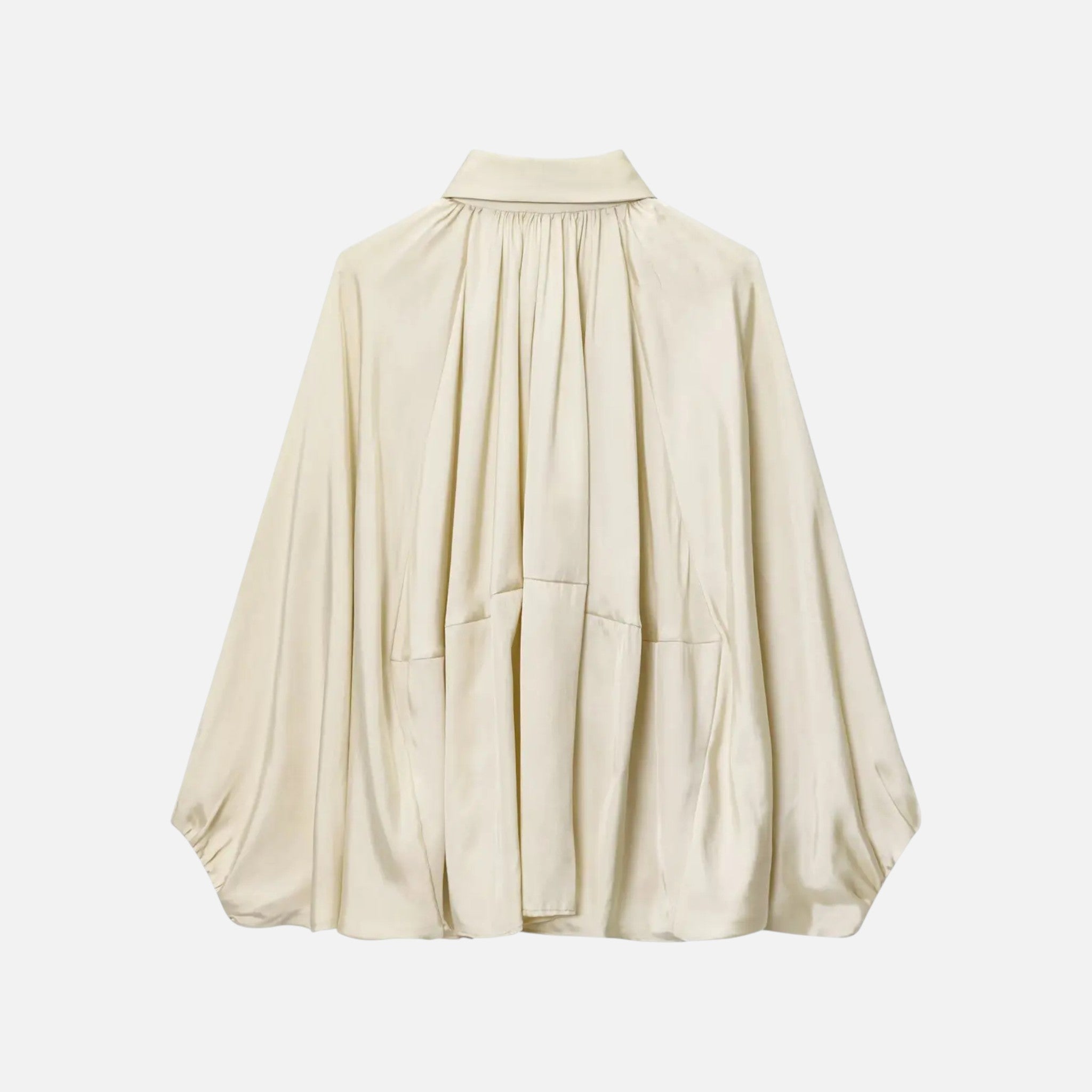 Maison Dresson | Women’s Pleated Lapel Blouse
