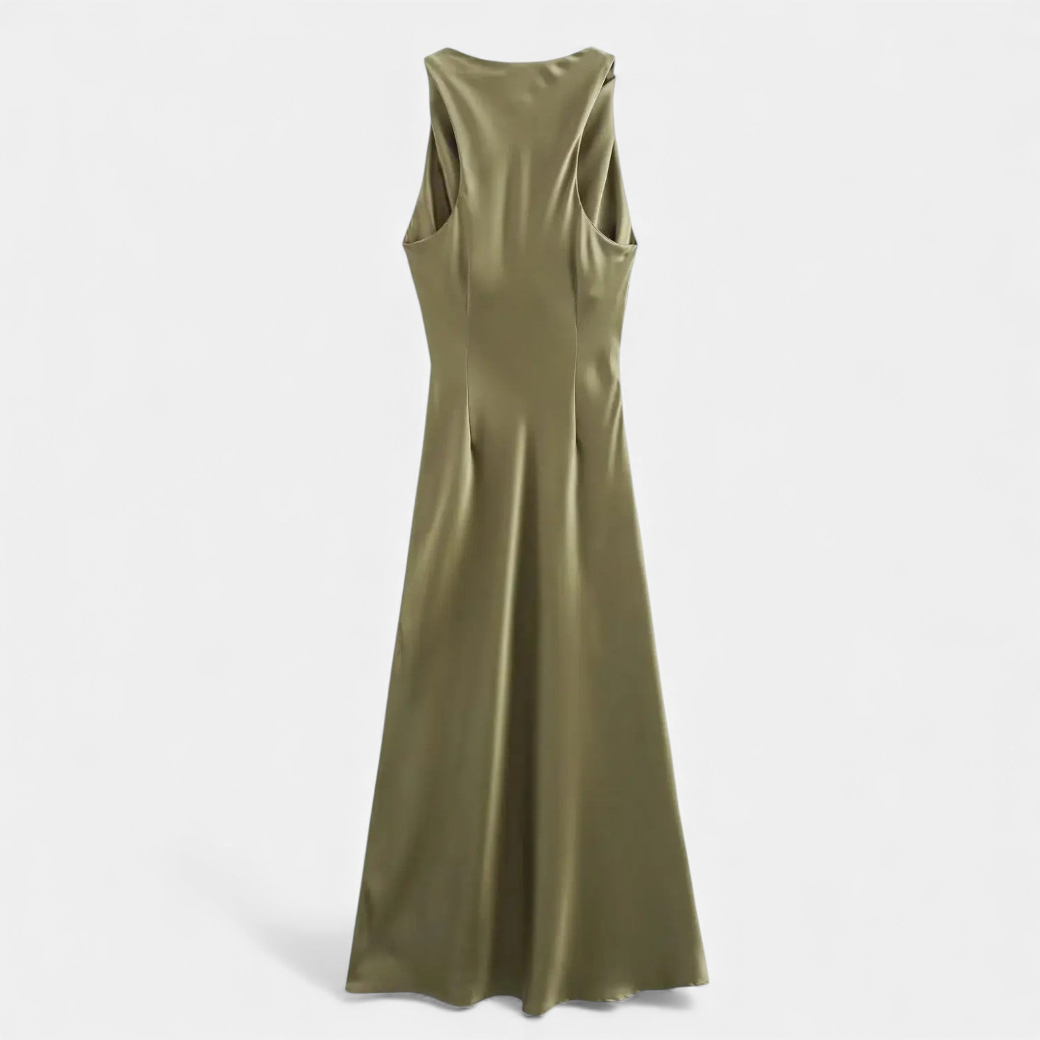Maison Dresson | Women’s Satin Slip Midi Dress