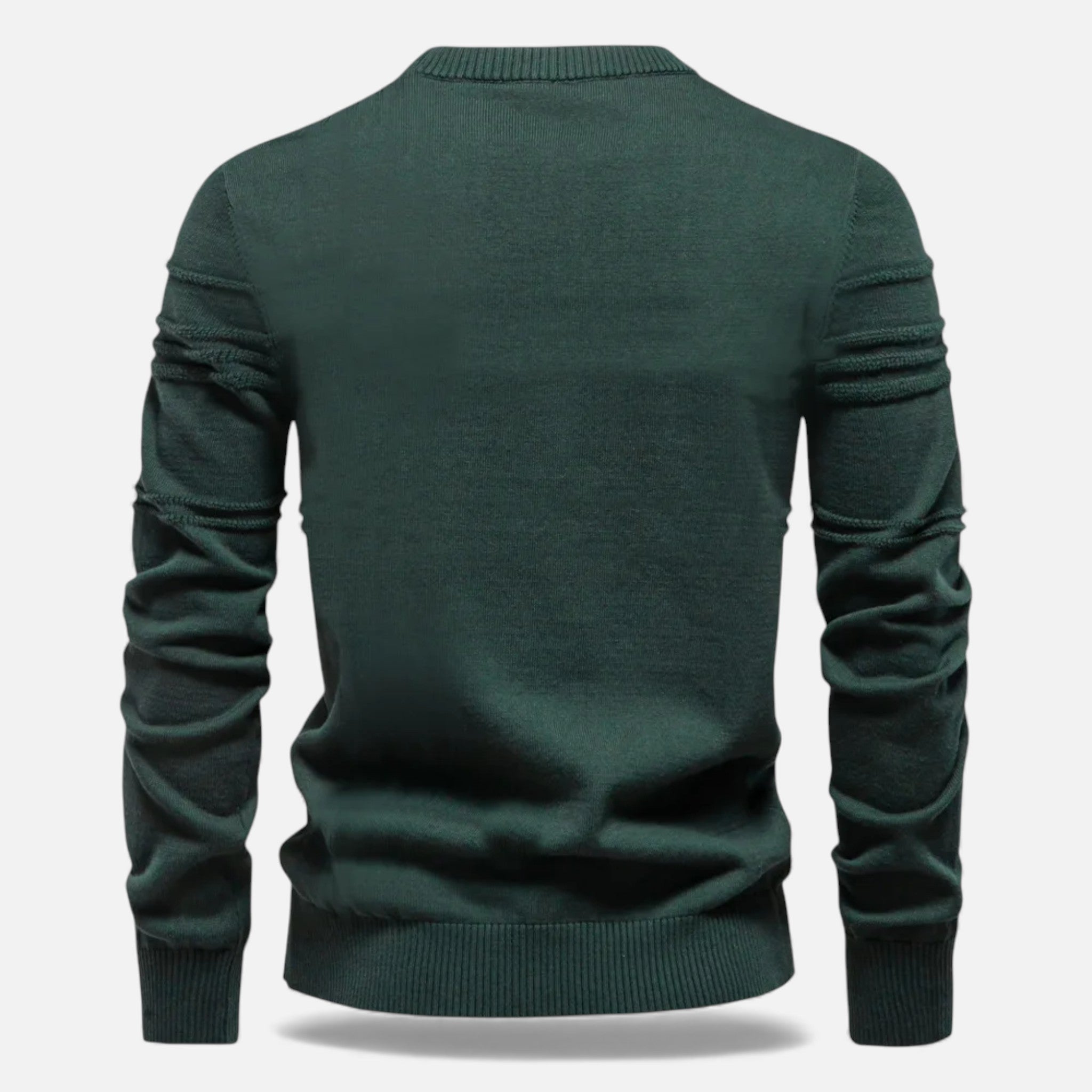 Maison Dresson | Men’s Slim Fit Structured Knit Sweater