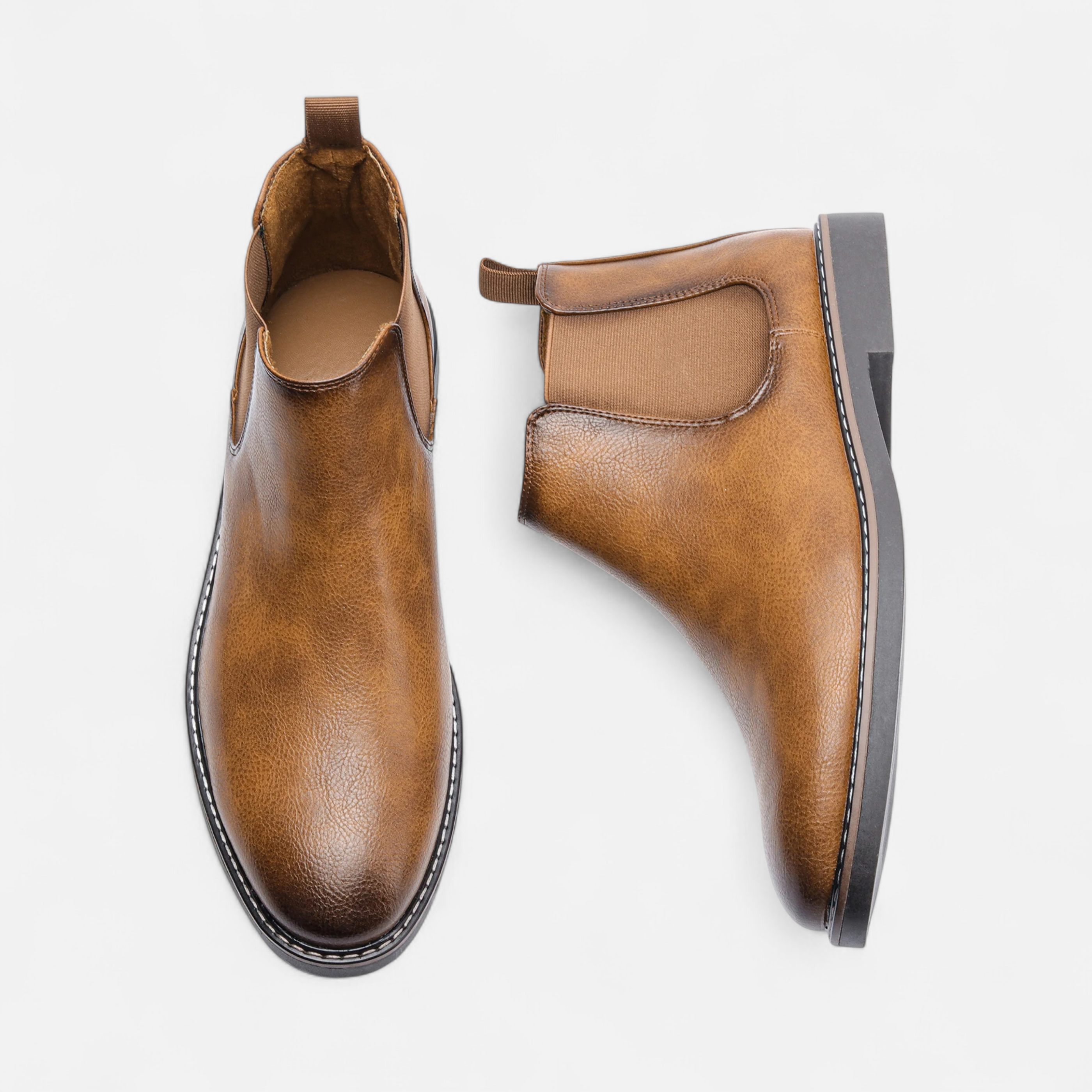 Maison Dresson | Men’s Retro Leather Chelsea Boots