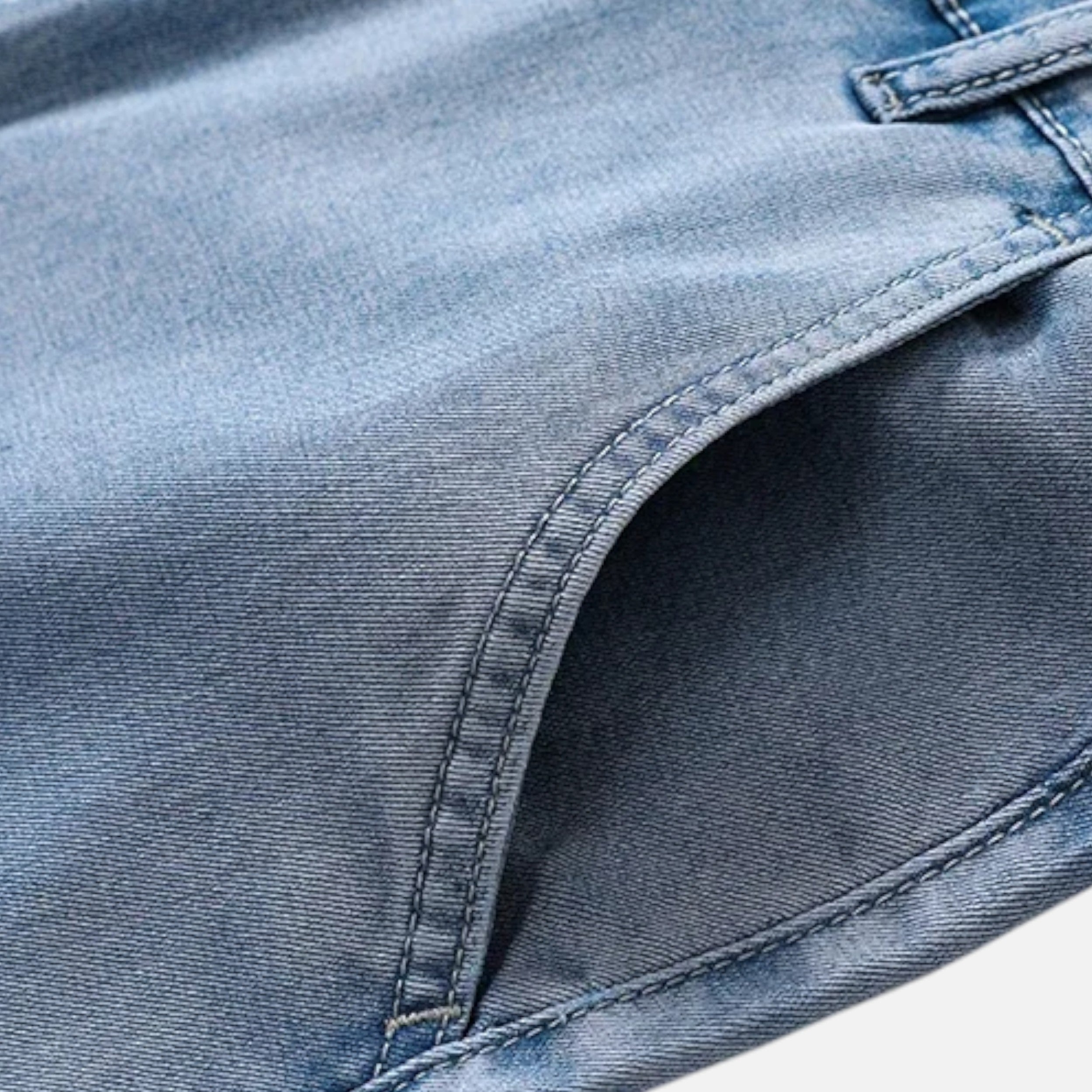 Maison Dresson | Men’s Straight-Leg Lyocell Denim Jeans