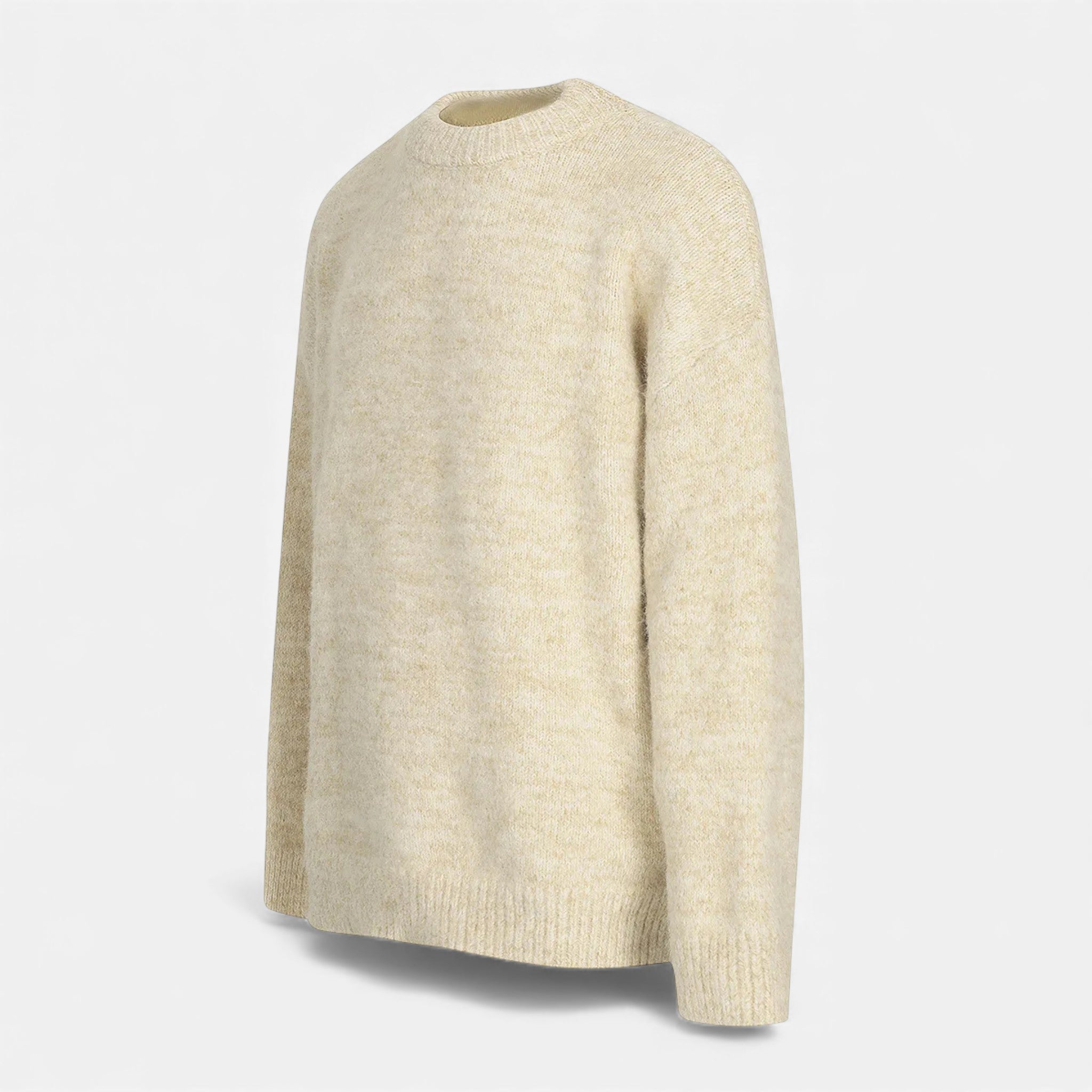 Maison Dresson | Men’s Wool-Effect Crew Neck Sweater