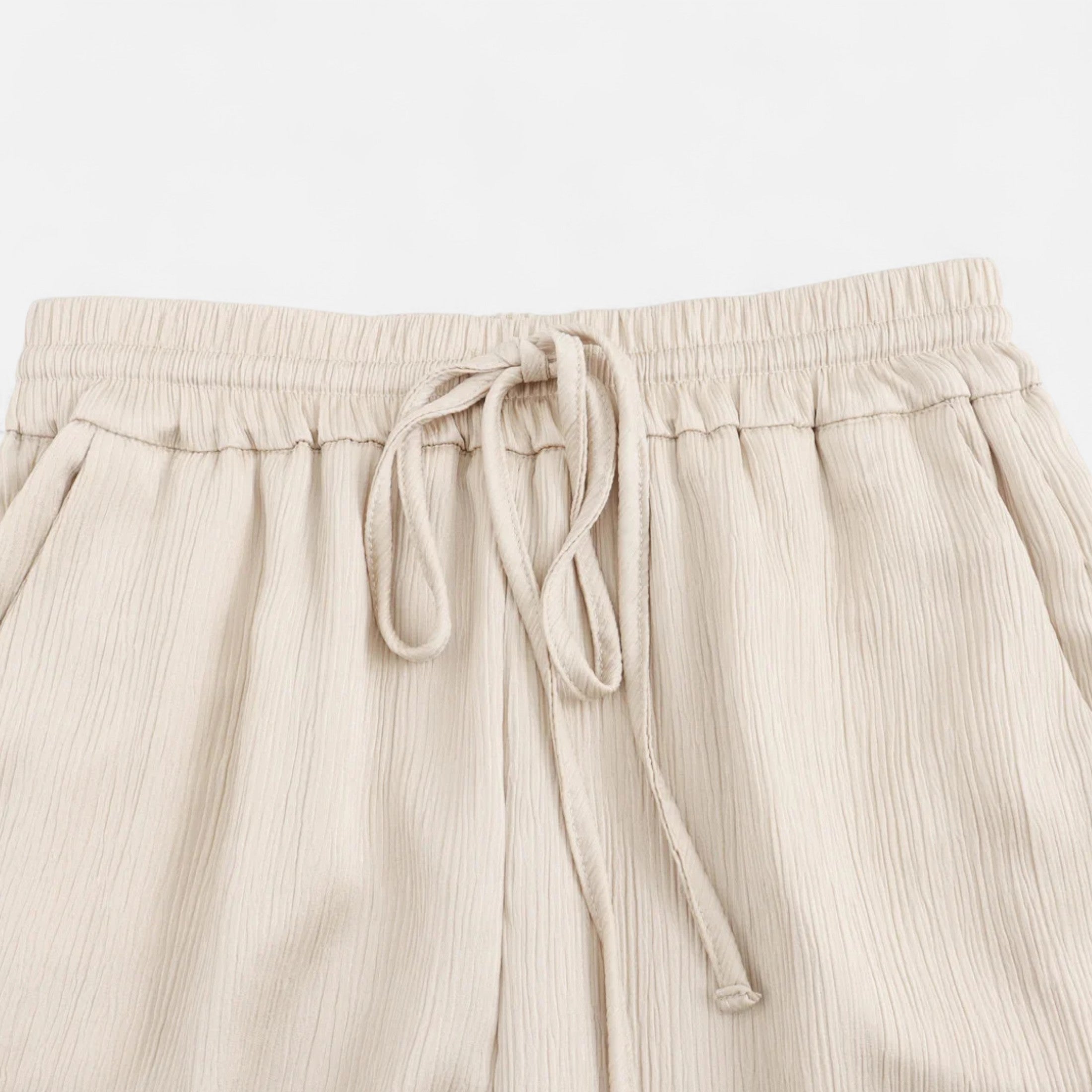 Maison Dresson | Women’s Wrinkled Suit Jacket & Pants Set – Sculpted Autumn Elegance