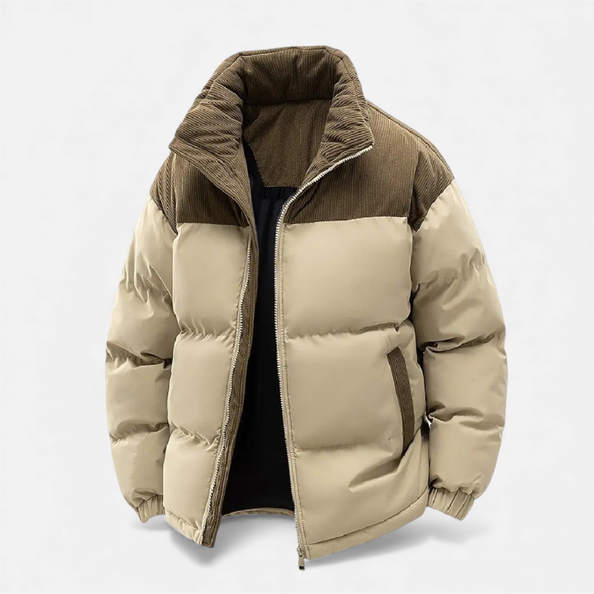 Maison Dresson | Men’s Fleece-Lined Winter Jacket with Removable Hood