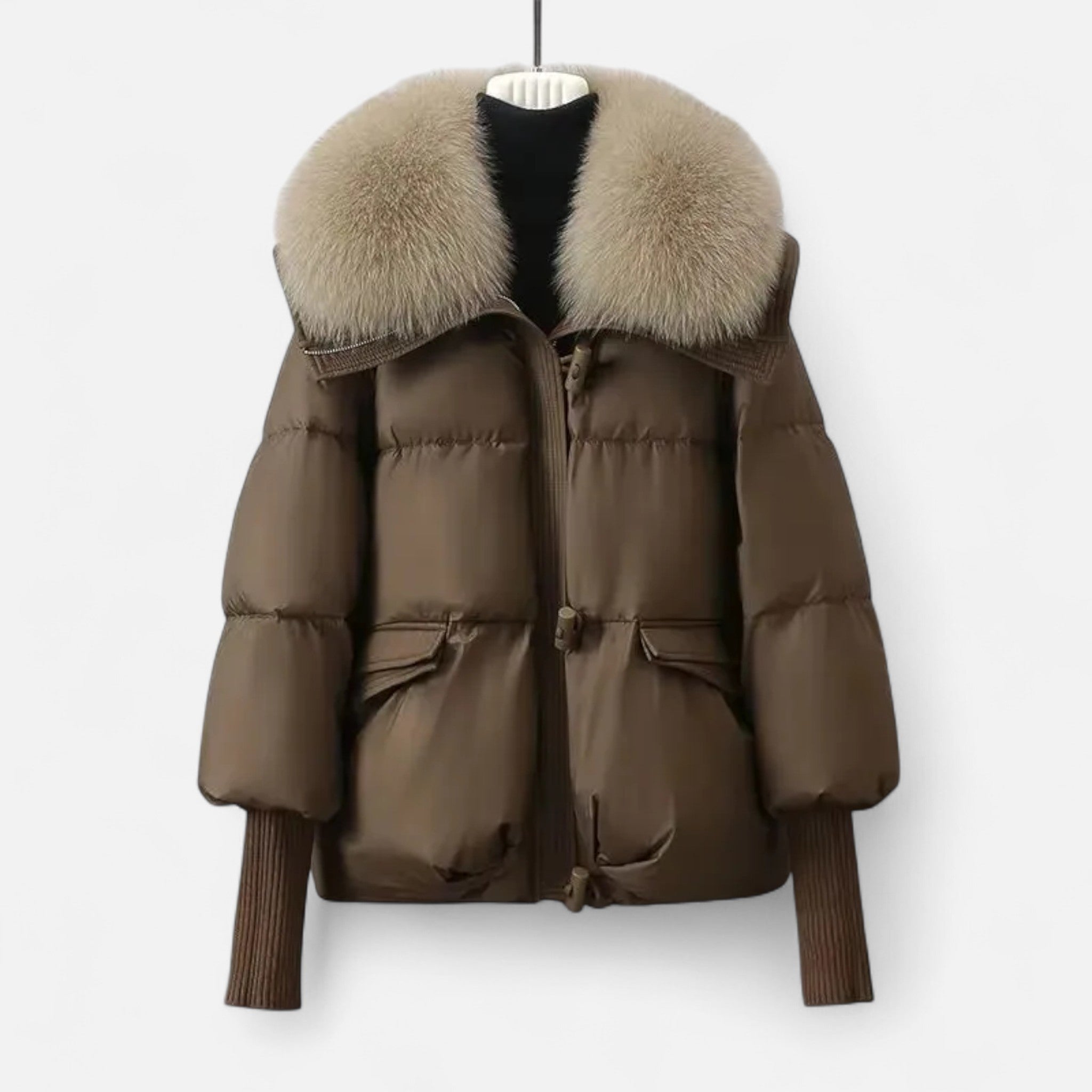 Maison Dresson | Women’s Fur-Collar Down Cotton Jacket