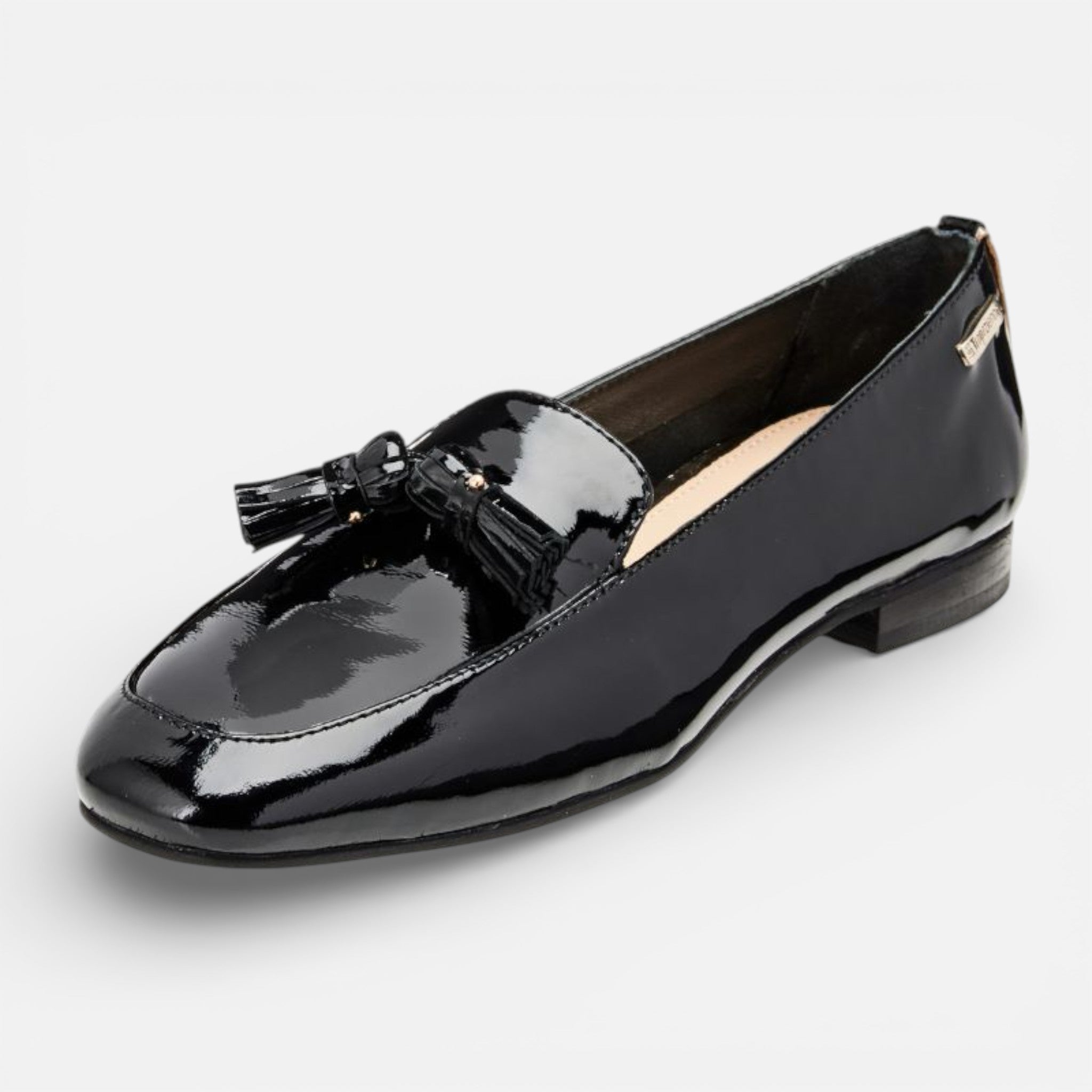 Maison Dresson | Women’s PU Tassel Square Toe Loafers