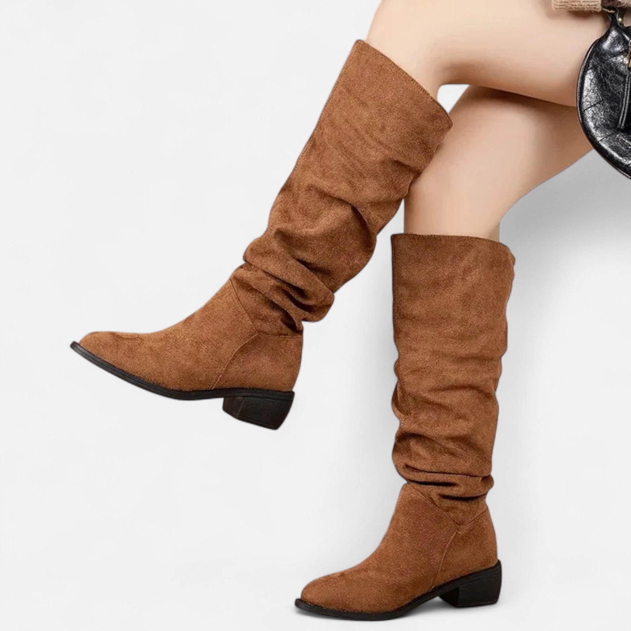 Maison Dresson | Women’s High-Knee Boots – Parisian Equestrian Elegance