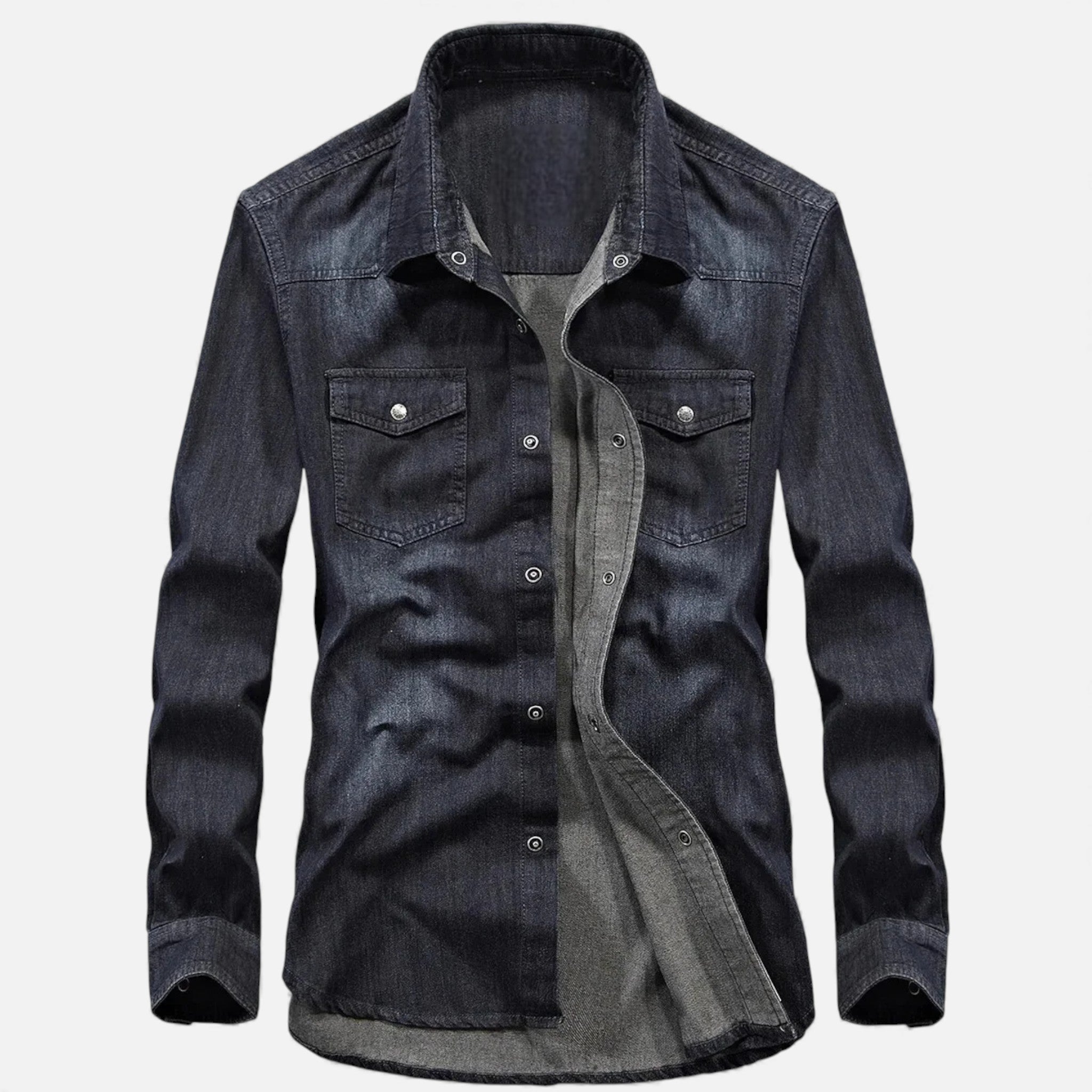 Maison Dresson | Men’s Loose-Fit Denim Shirt for Autumn/Winter