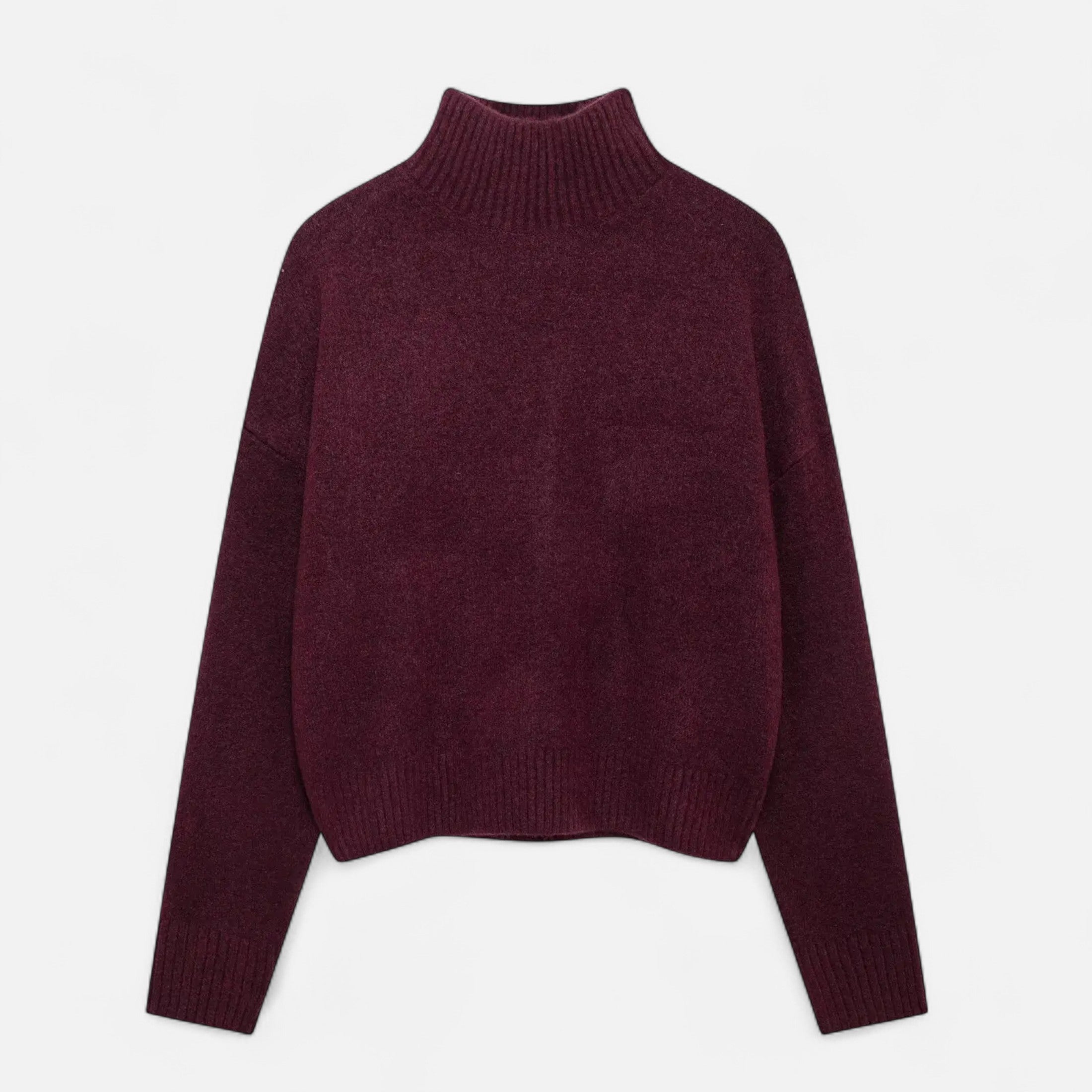 Maison Dresson | Women’s Vintage Turtleneck Sweater – Classic Winter Warmth
