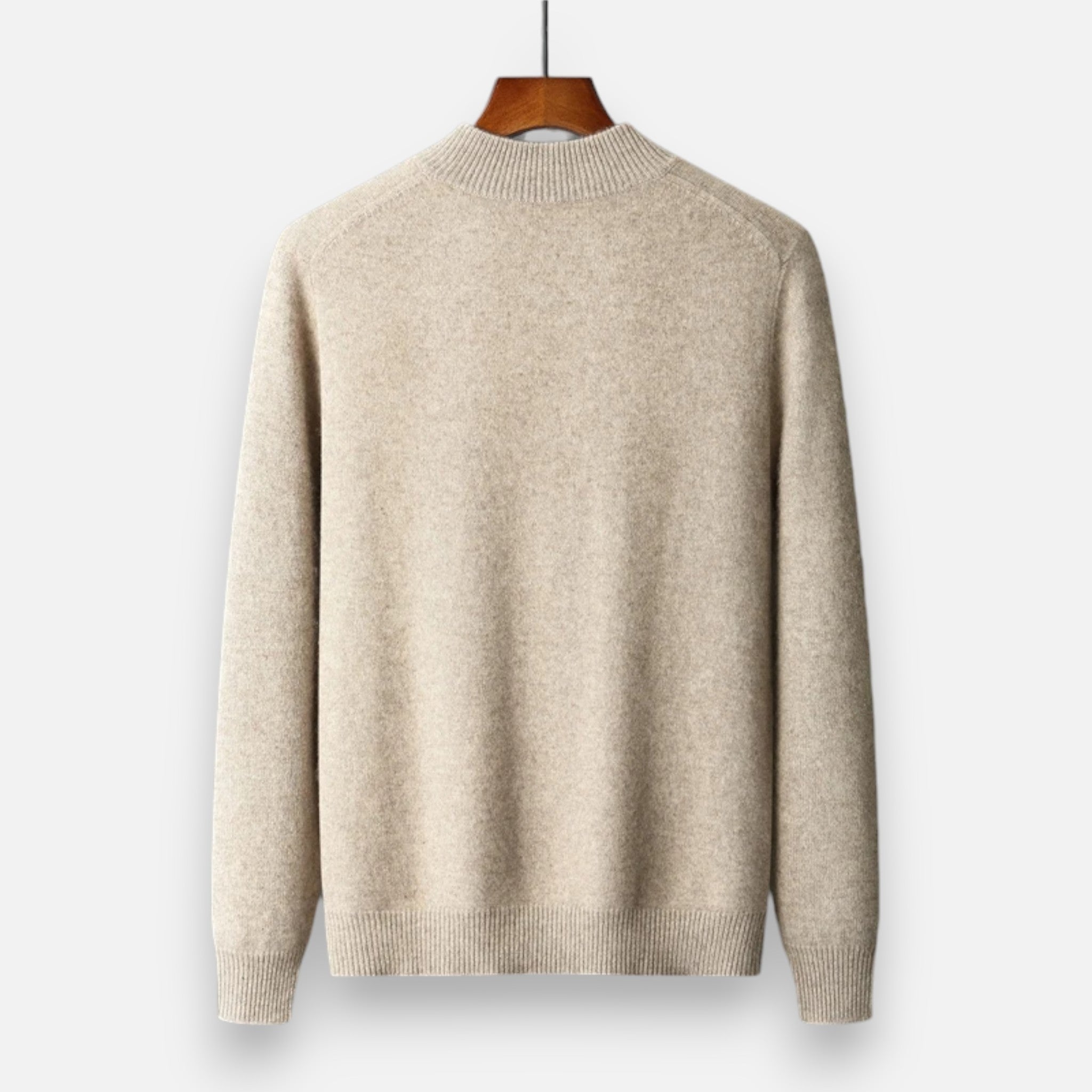 Maison Dresson | Men’s Merino Wool Zip Sweater