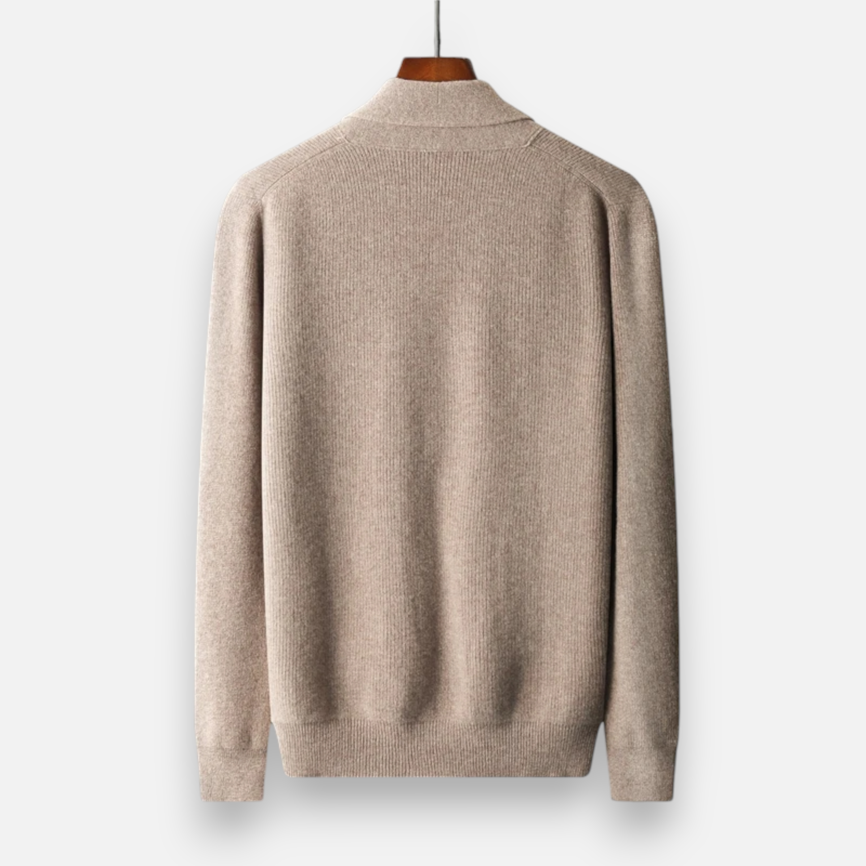 Maison Dresson | Men’s Merino Wool Suit-Collar Cardigan