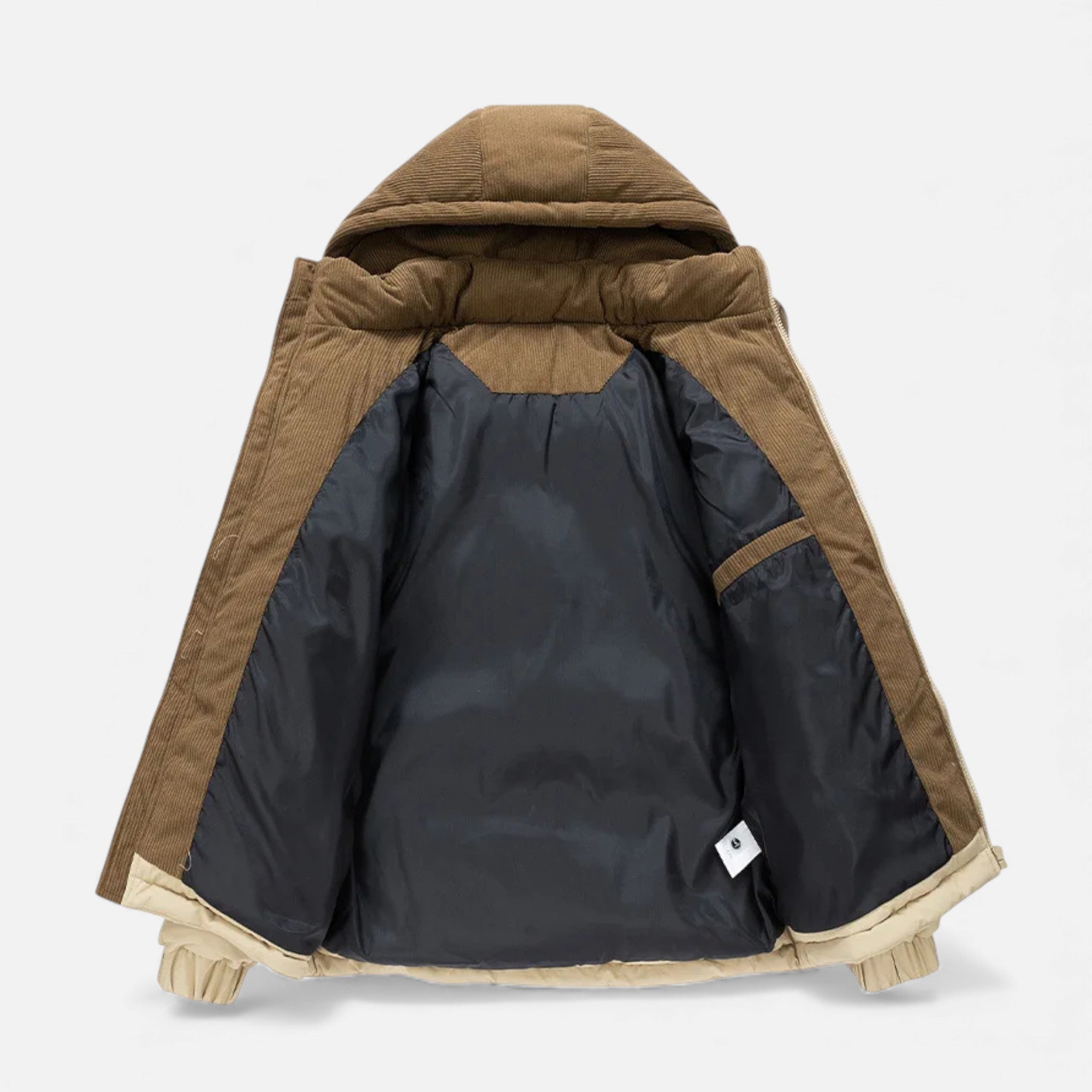 Maison Dresson | Men’s Fleece-Lined Winter Jacket with Removable Hood