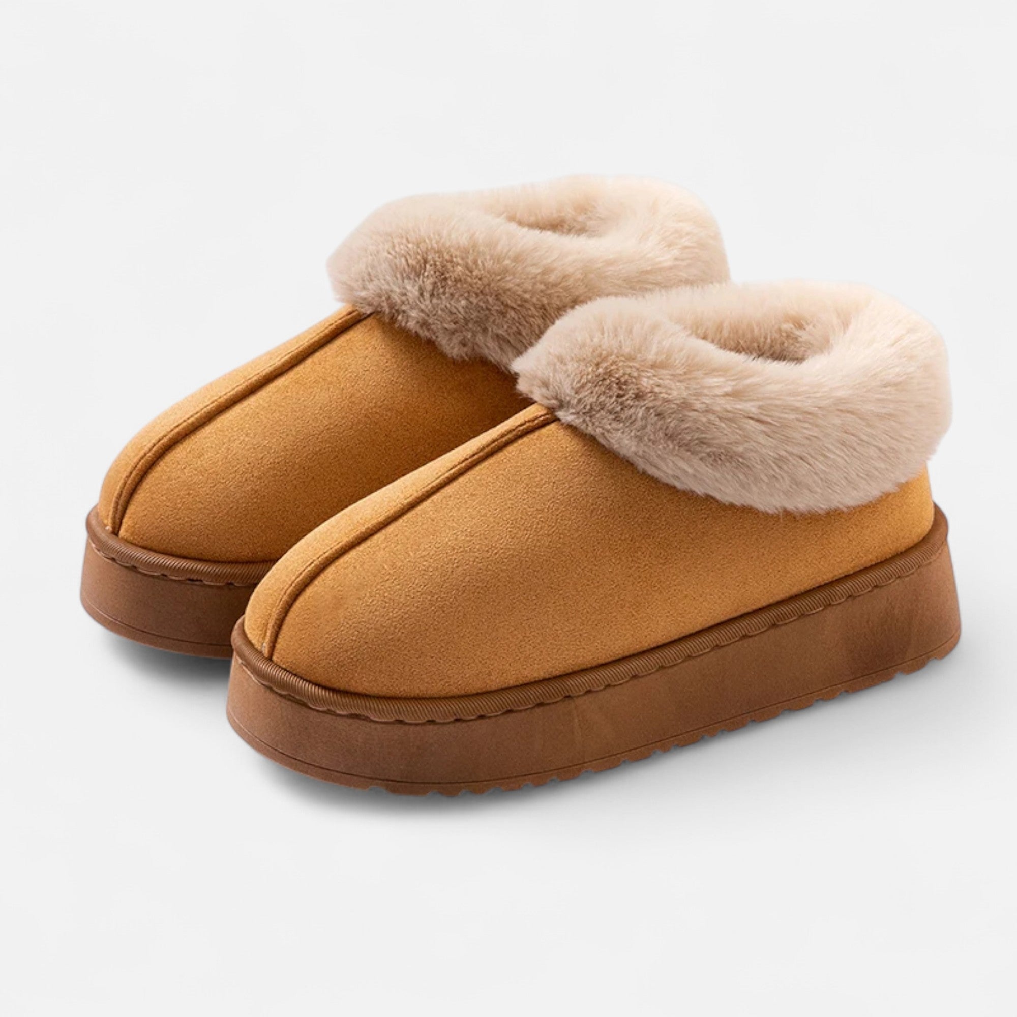 Maison Dresson | Women’s Faux Fur Winter Slippers