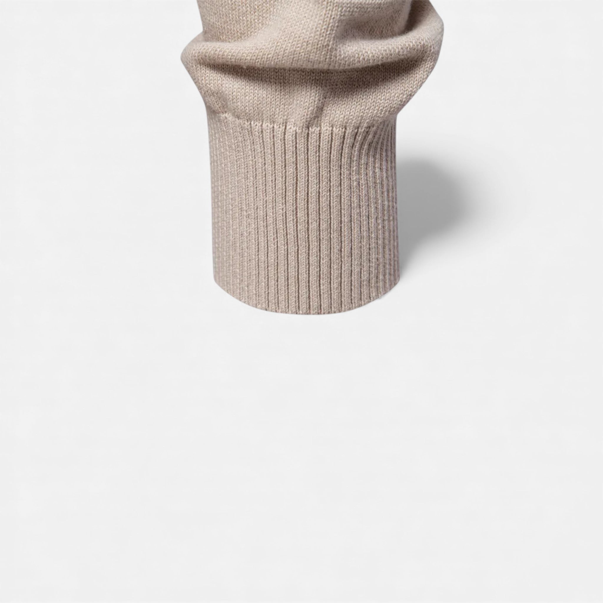 Maison Dresson | Men’s Slim Fit Structured Knit Sweater