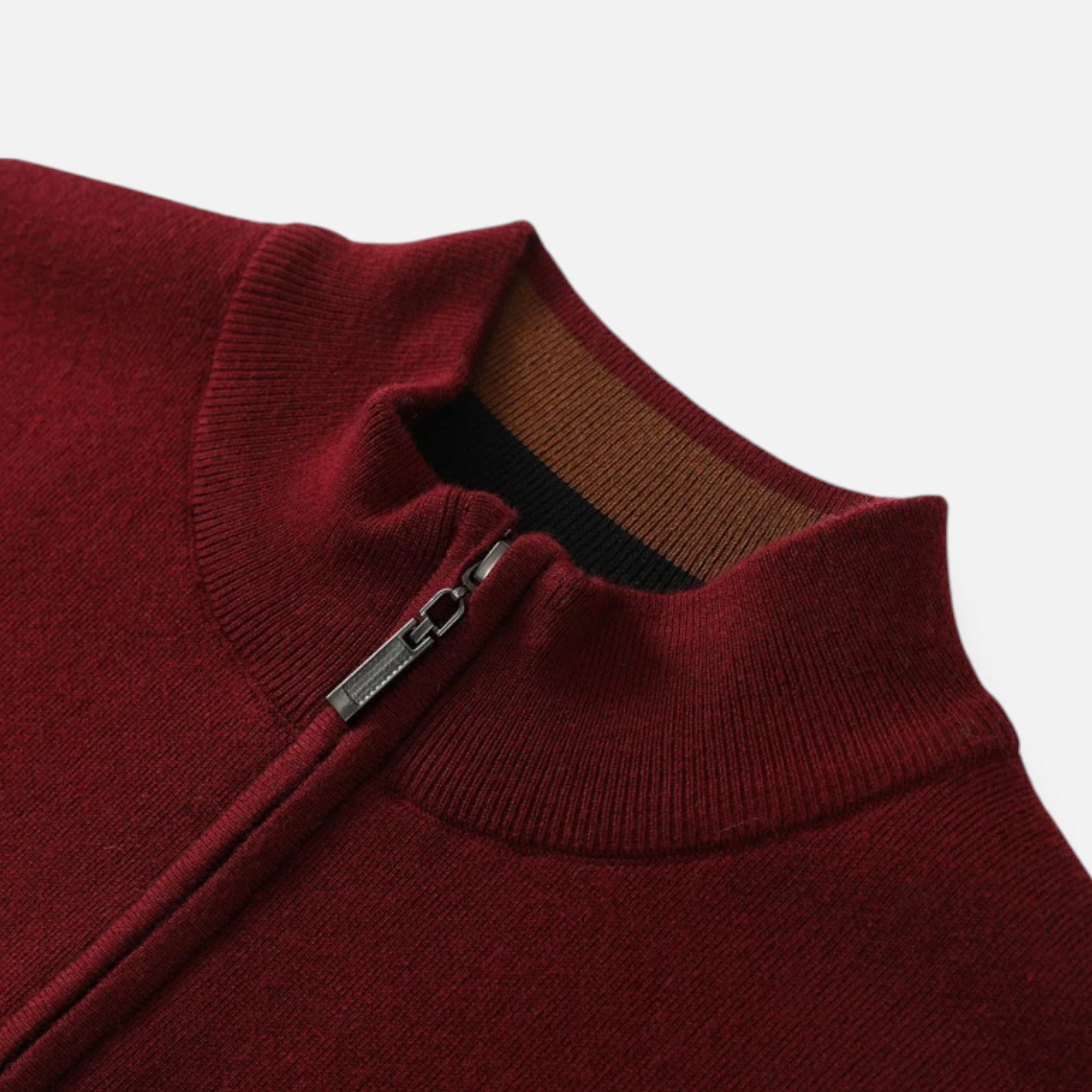 Maison Dresson | Men’s Merino Wool Half-Zip Sweater