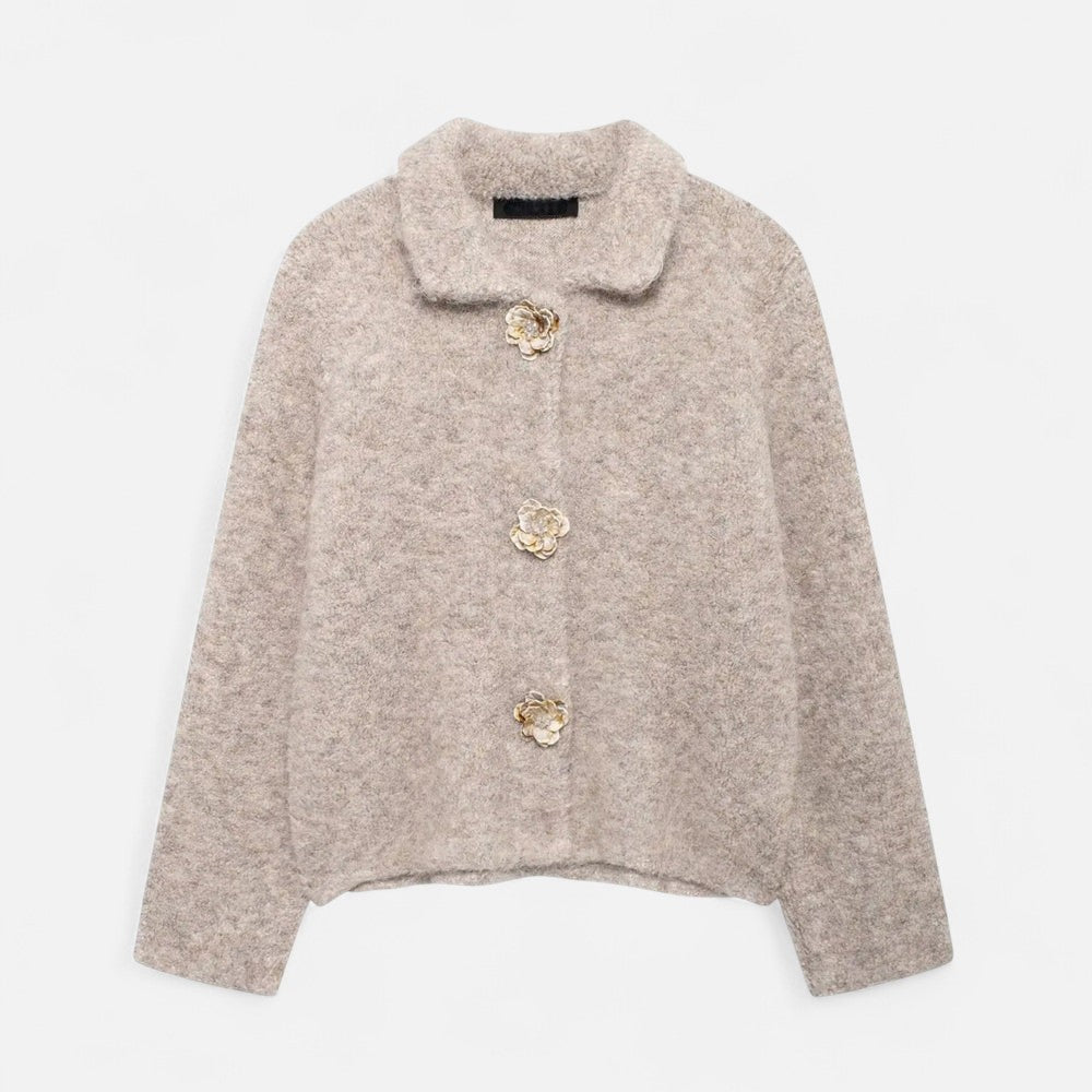 Maison Dresson | Women's Floral Button Cardigan