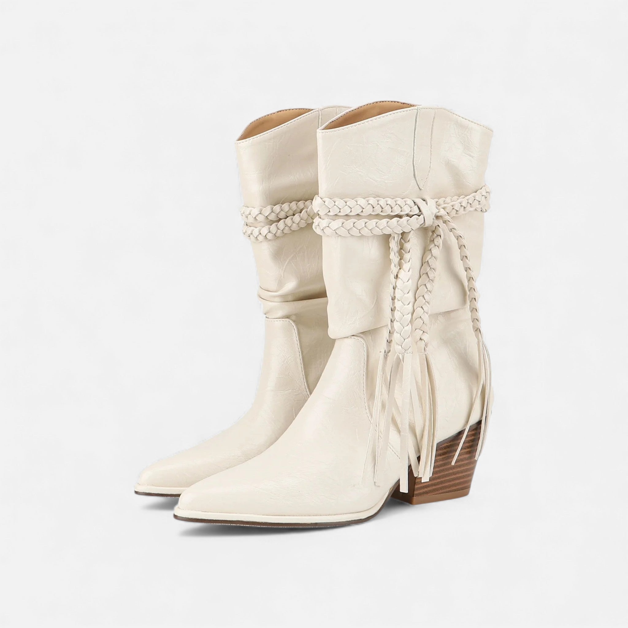 Maison Dresson | Women’s Retro Desert Boots with Chunky Heel