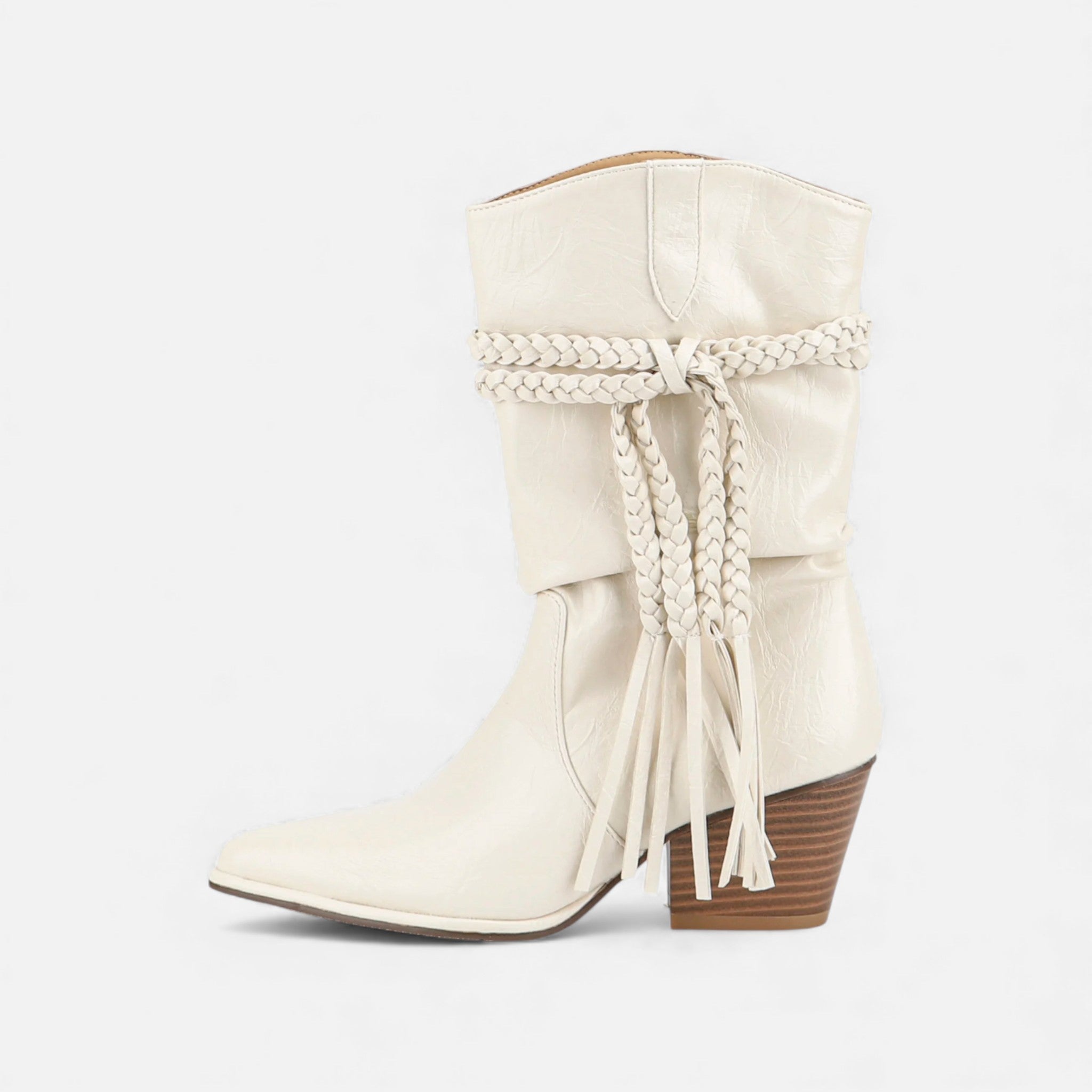 Maison Dresson | Women’s Retro Desert Boots with Chunky Heel