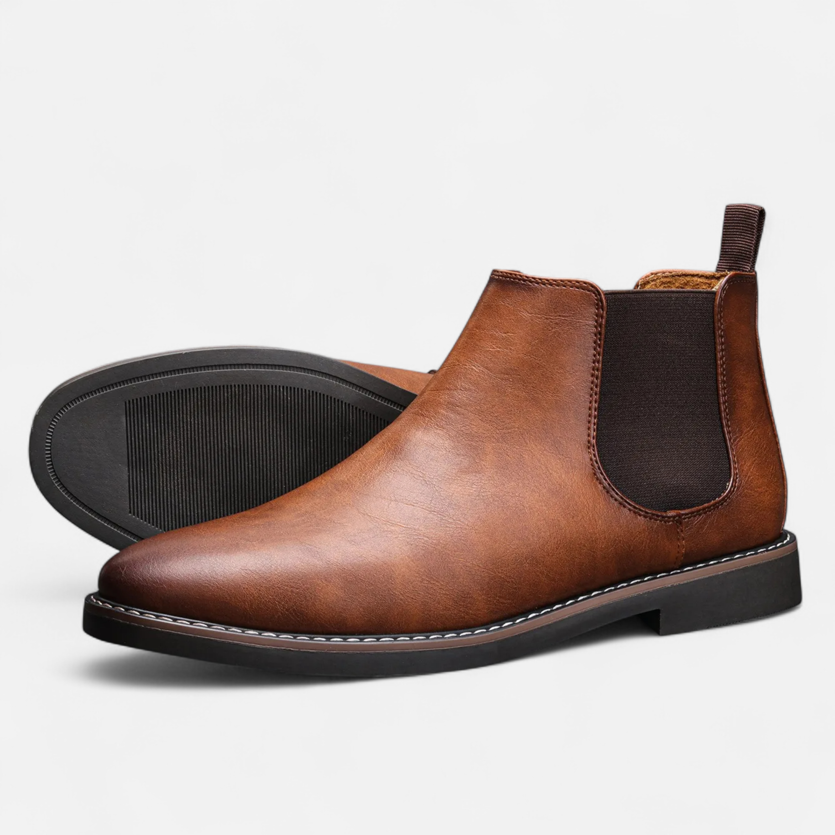 Maison Dresson | Men’s Retro Leather Chelsea Boots