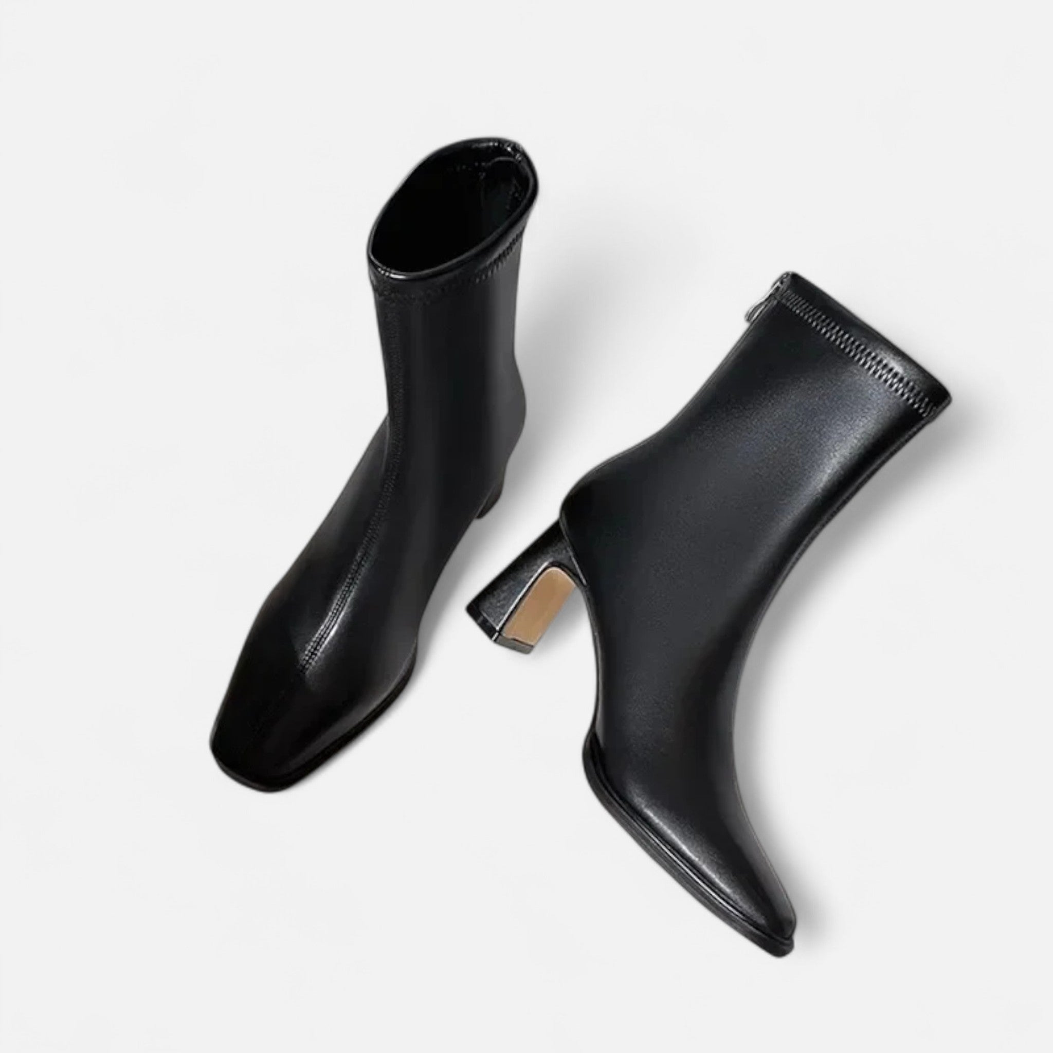 Maison Dresson | Women’s Vintage Square-Toe Ankle Boots