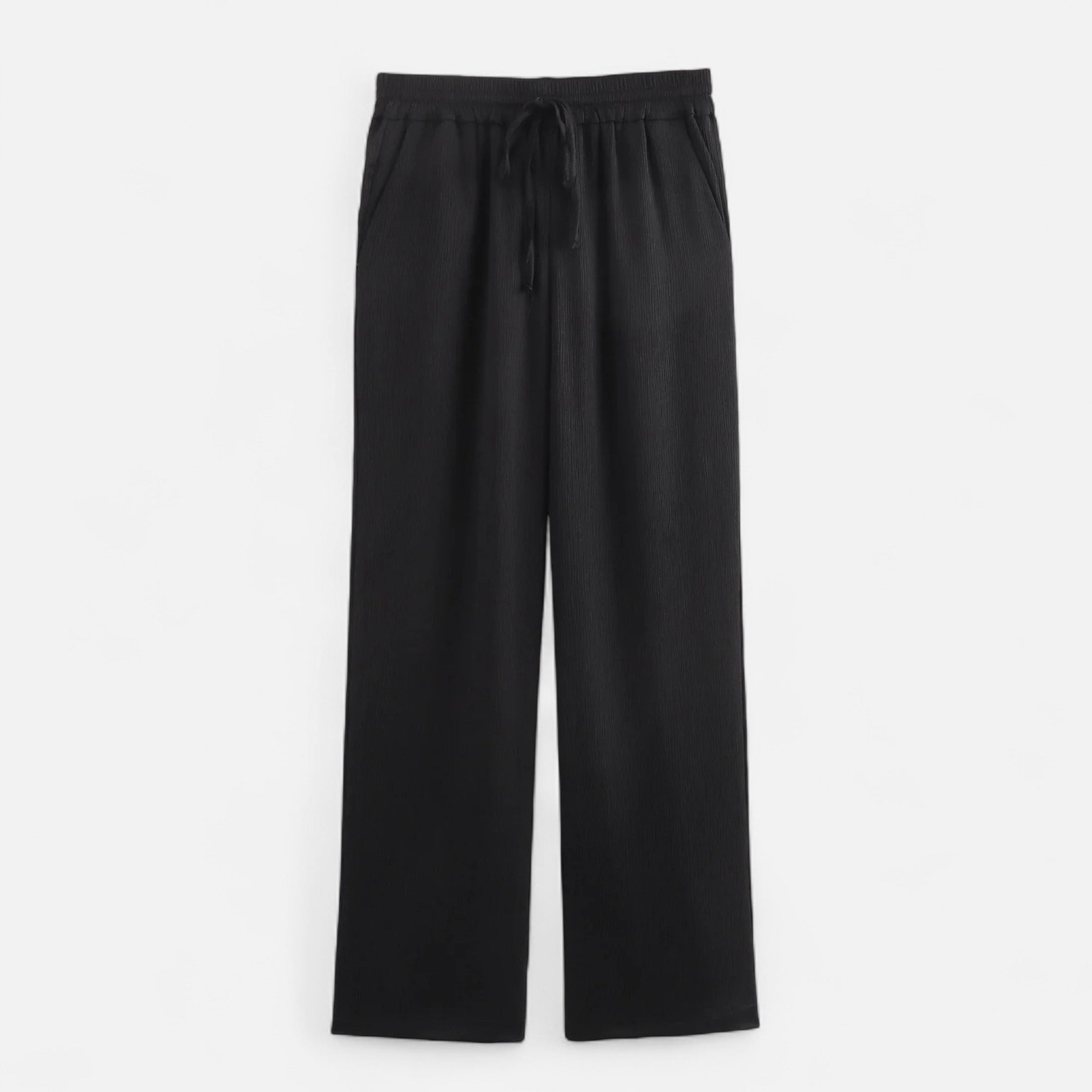 Maison Dresson | Women’s Wrinkled Suit Jacket & Pants Set – Sculpted Autumn Elegance