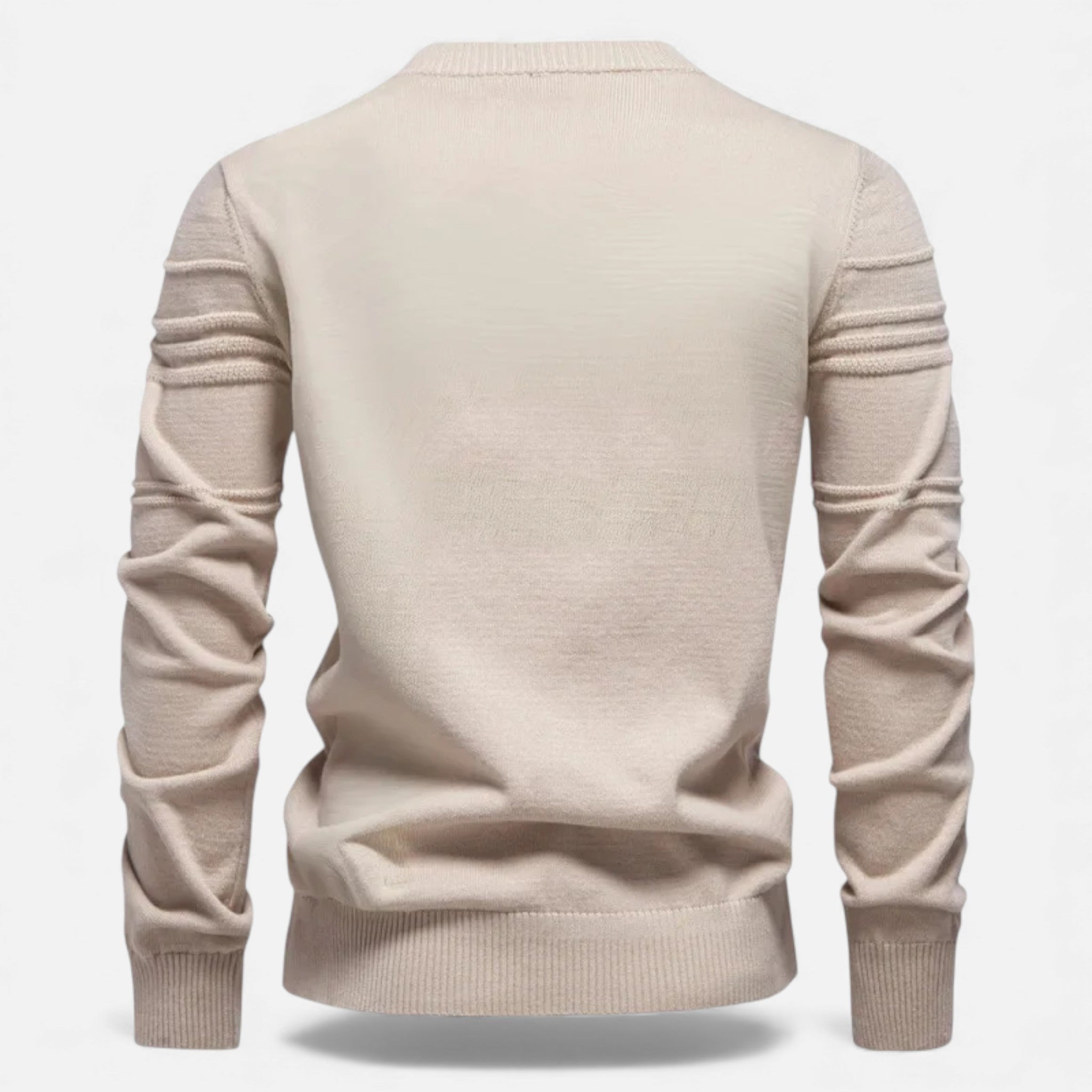 Maison Dresson | Men’s Slim Fit Structured Knit Sweater