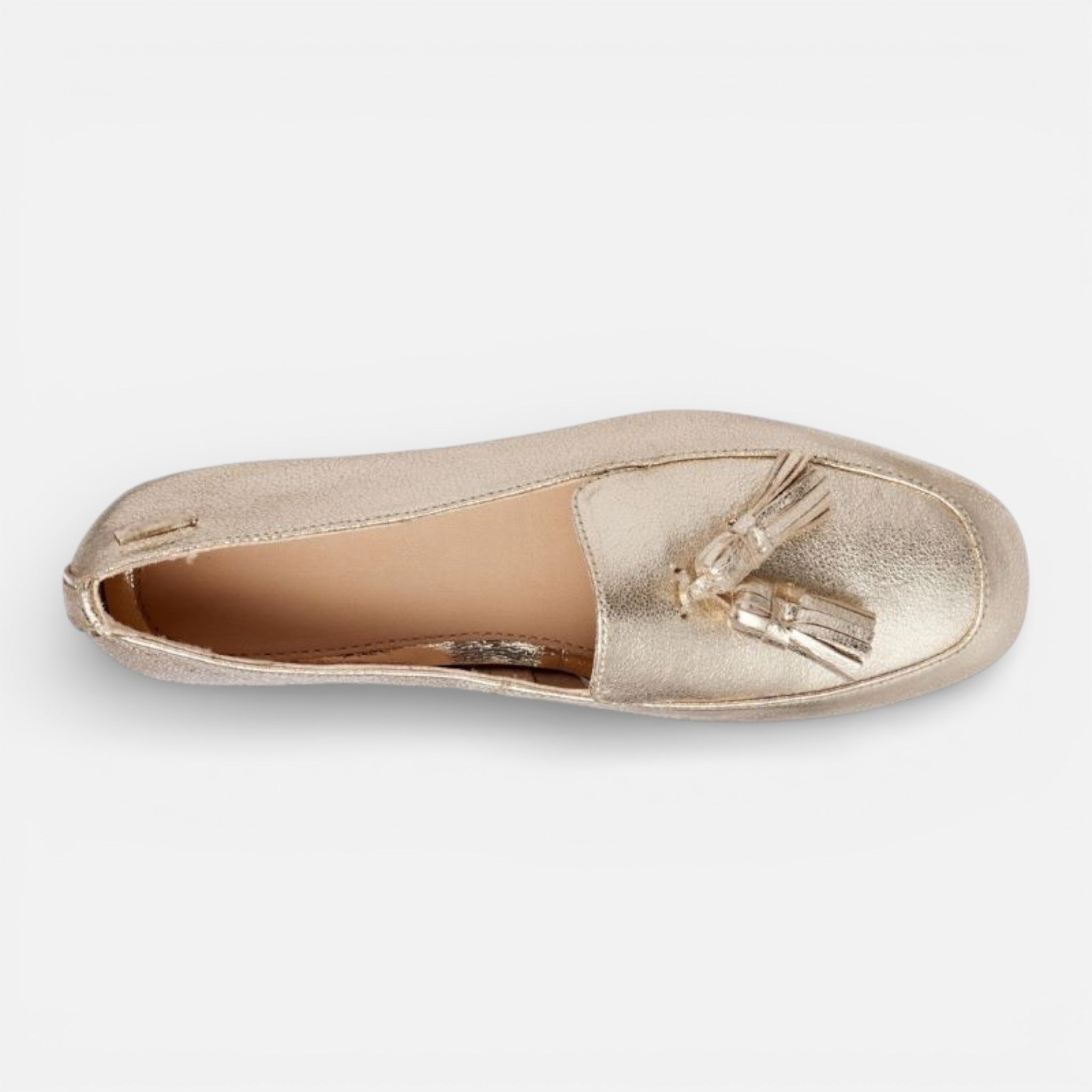 Maison Dresson | Women’s PU Tassel Square Toe Loafers