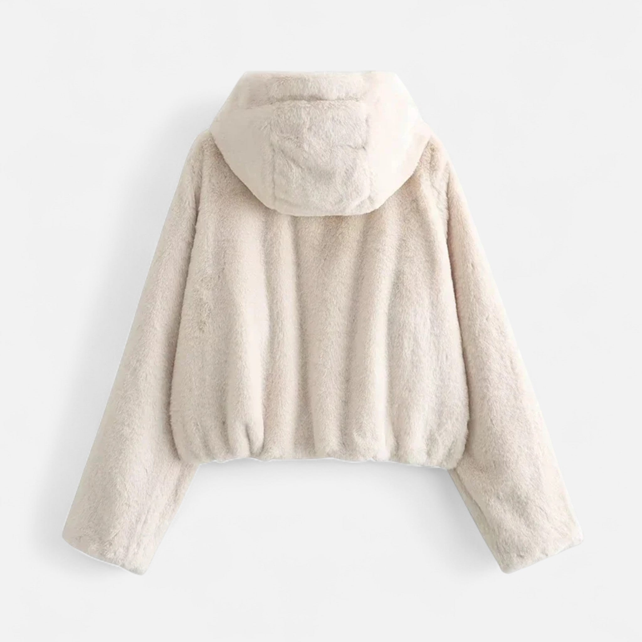 Maison Dresson | Women’s Hooded Faux Fur Coat – Winter Luxe Comfort