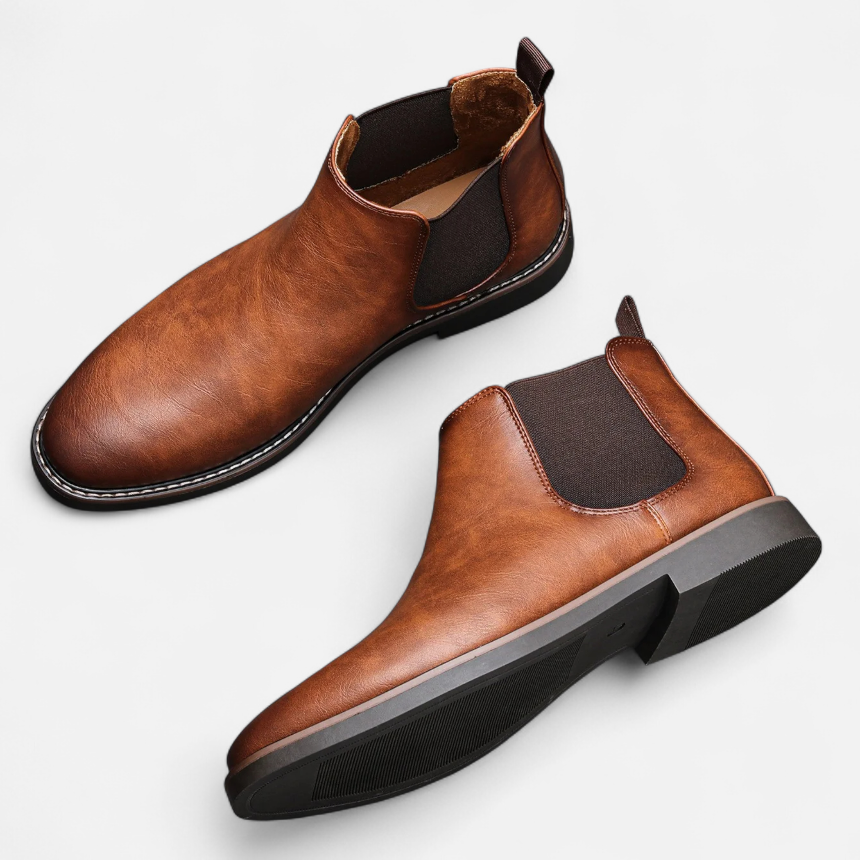 Maison Dresson | Men’s Retro Leather Chelsea Boots