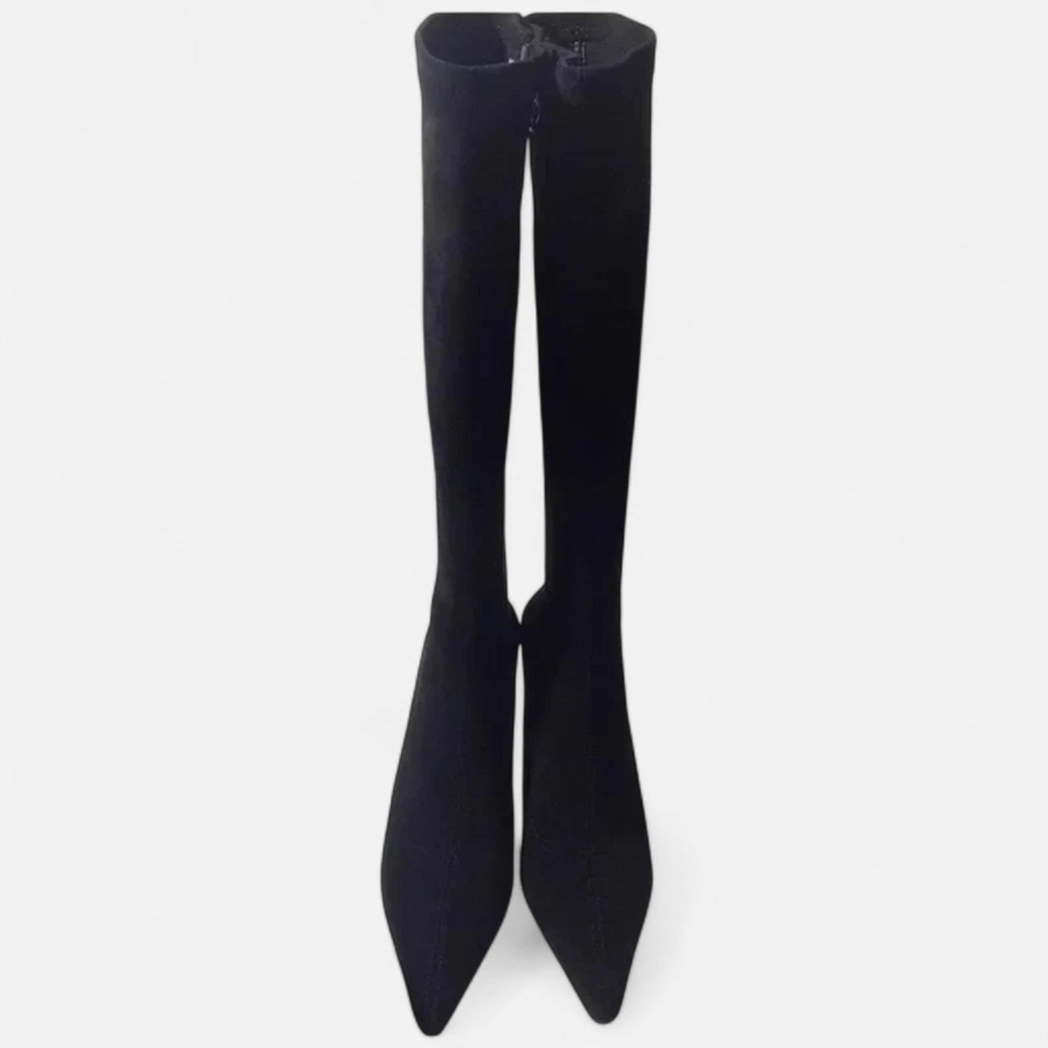 Maison Dresson | Women’s Suede Thigh-High Heeled Boots