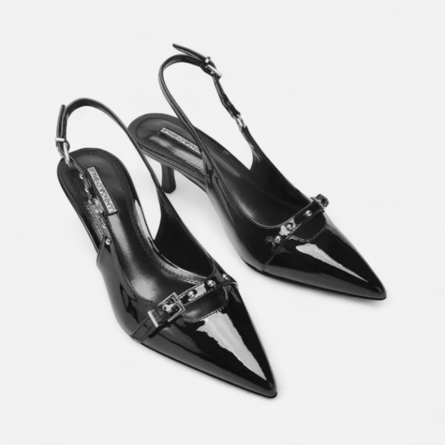Maison Dresson | Women’s High Heel Gladiator Sandals – Pointed Toe, Slip-On Silhouette, Sculpted Simplicity