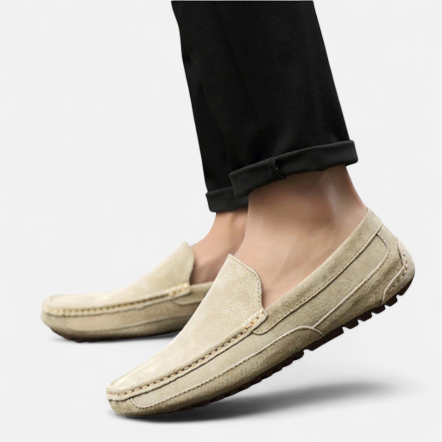 Maison Dresson | Men’s Suede Loafers – Soft Finish, Timeless Slip-On Craftsmanship