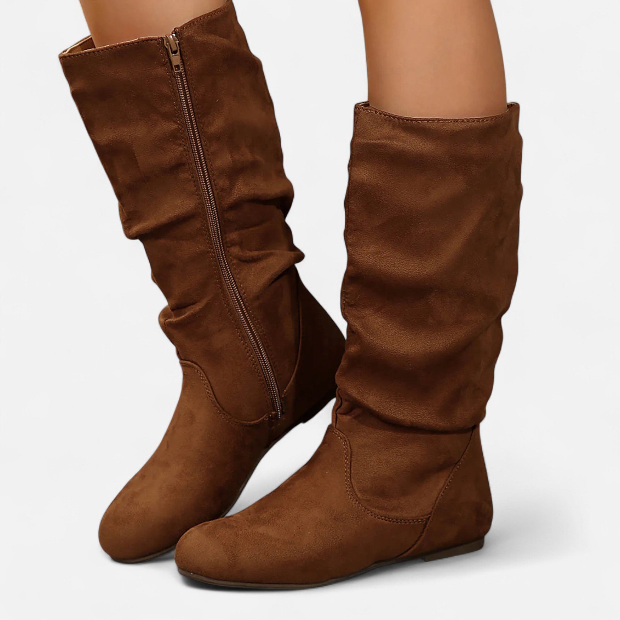 Maison Dresson | Women's Mid-Calf Boots – Refined Winter Resilience