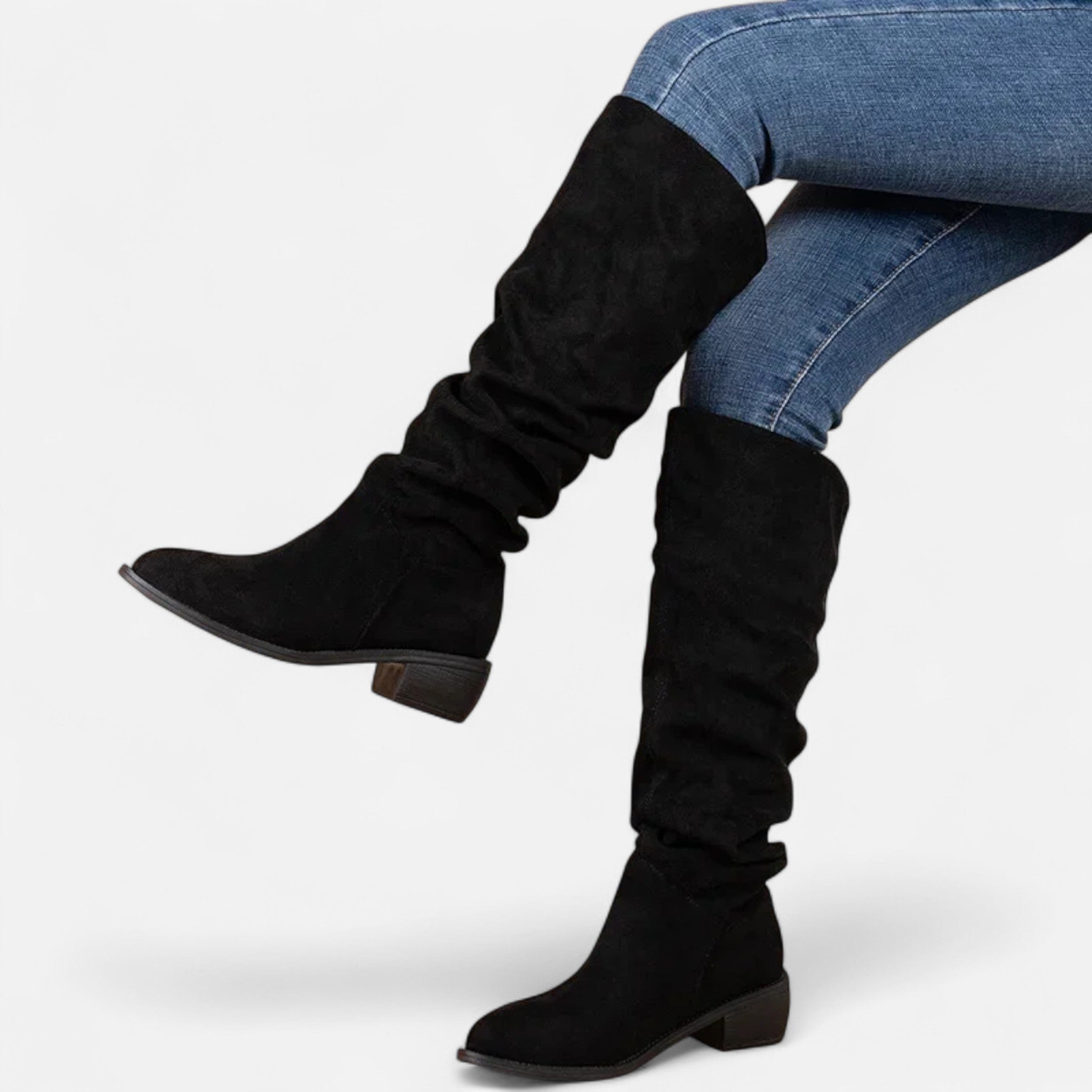 Maison Dresson | Women’s High-Knee Boots – Parisian Equestrian Elegance