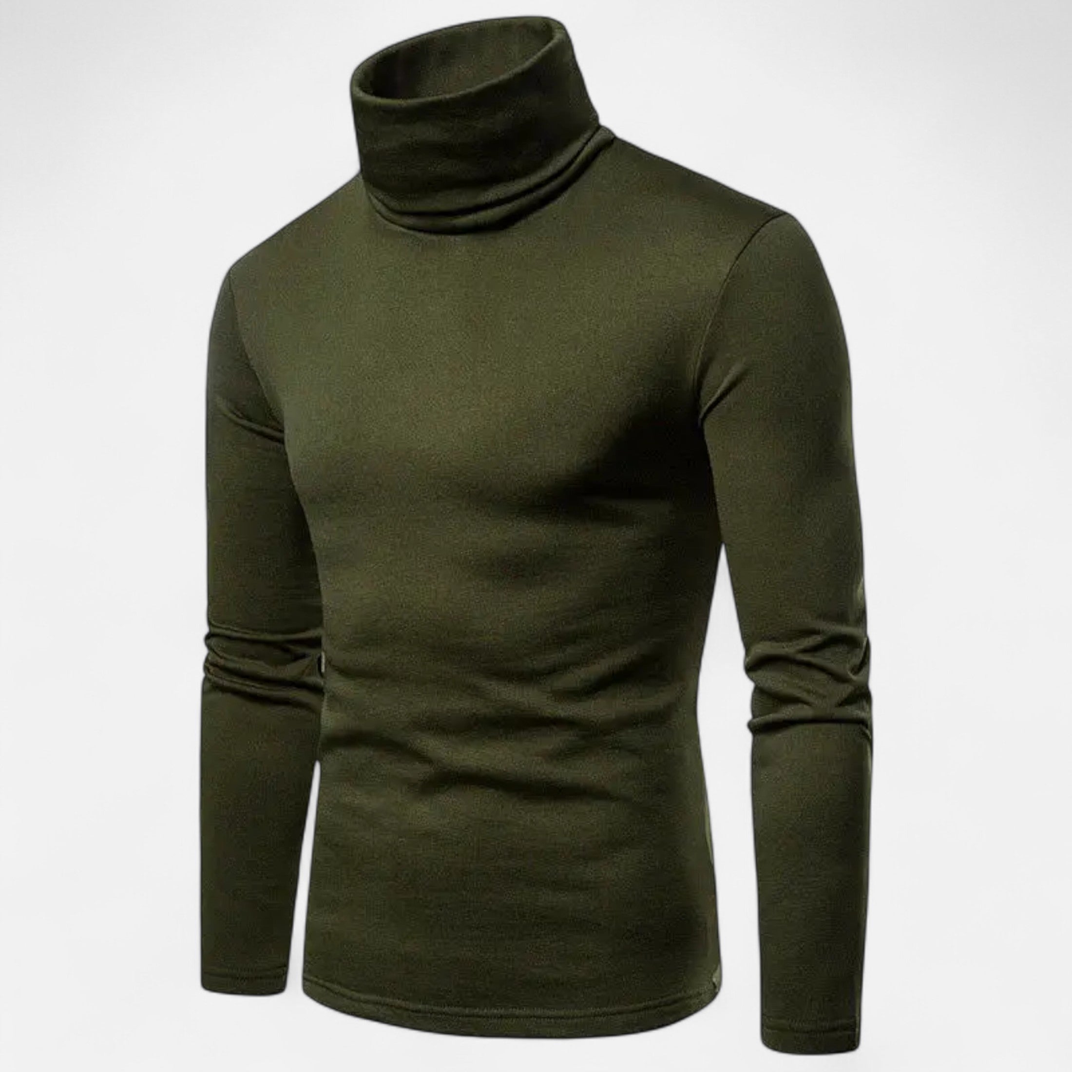 Maison Dresson | Men’s Slim Fit Turtleneck Sweater – Autumn Winter Stretch