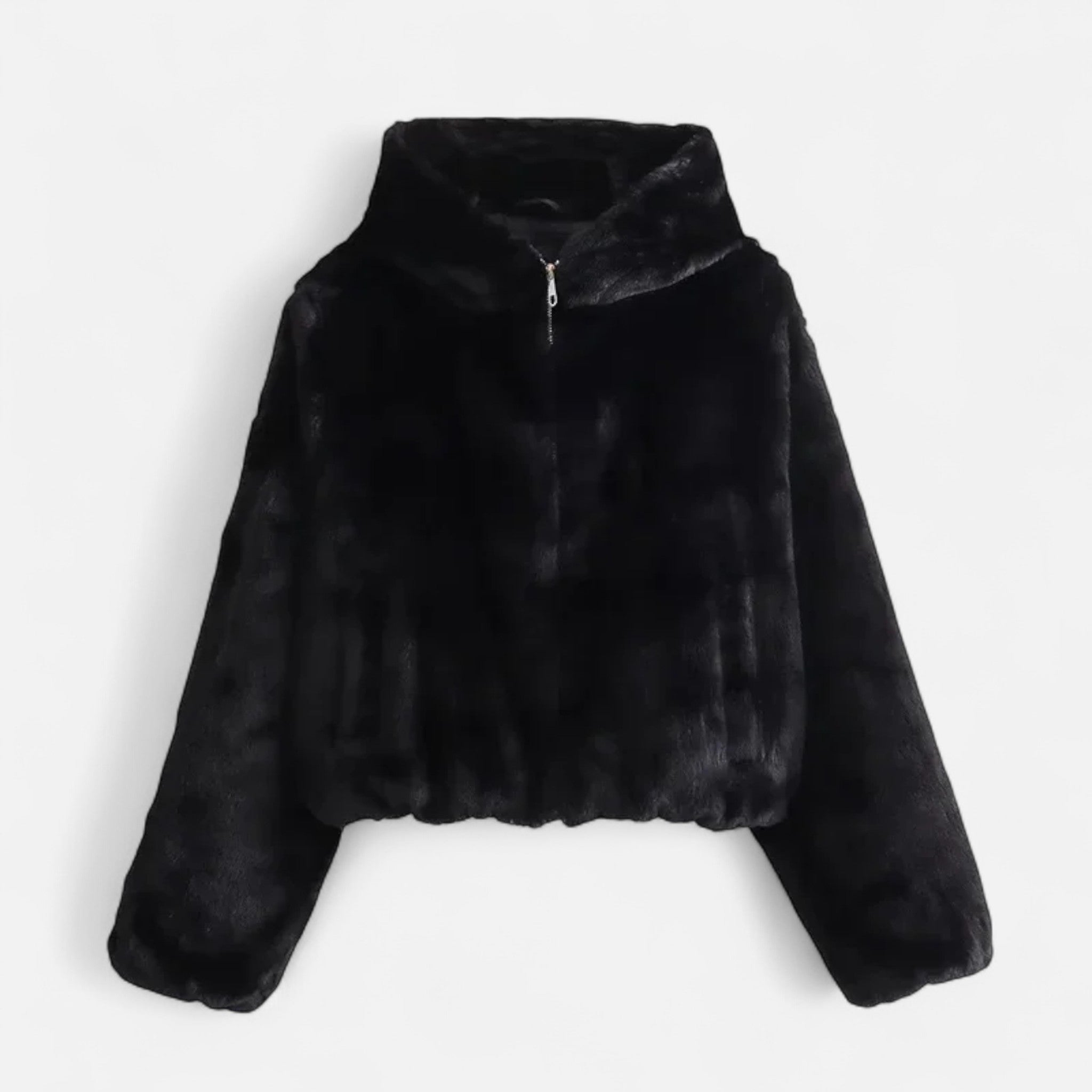 Maison Dresson | Women’s Hooded Faux Fur Coat – Winter Luxe Comfort