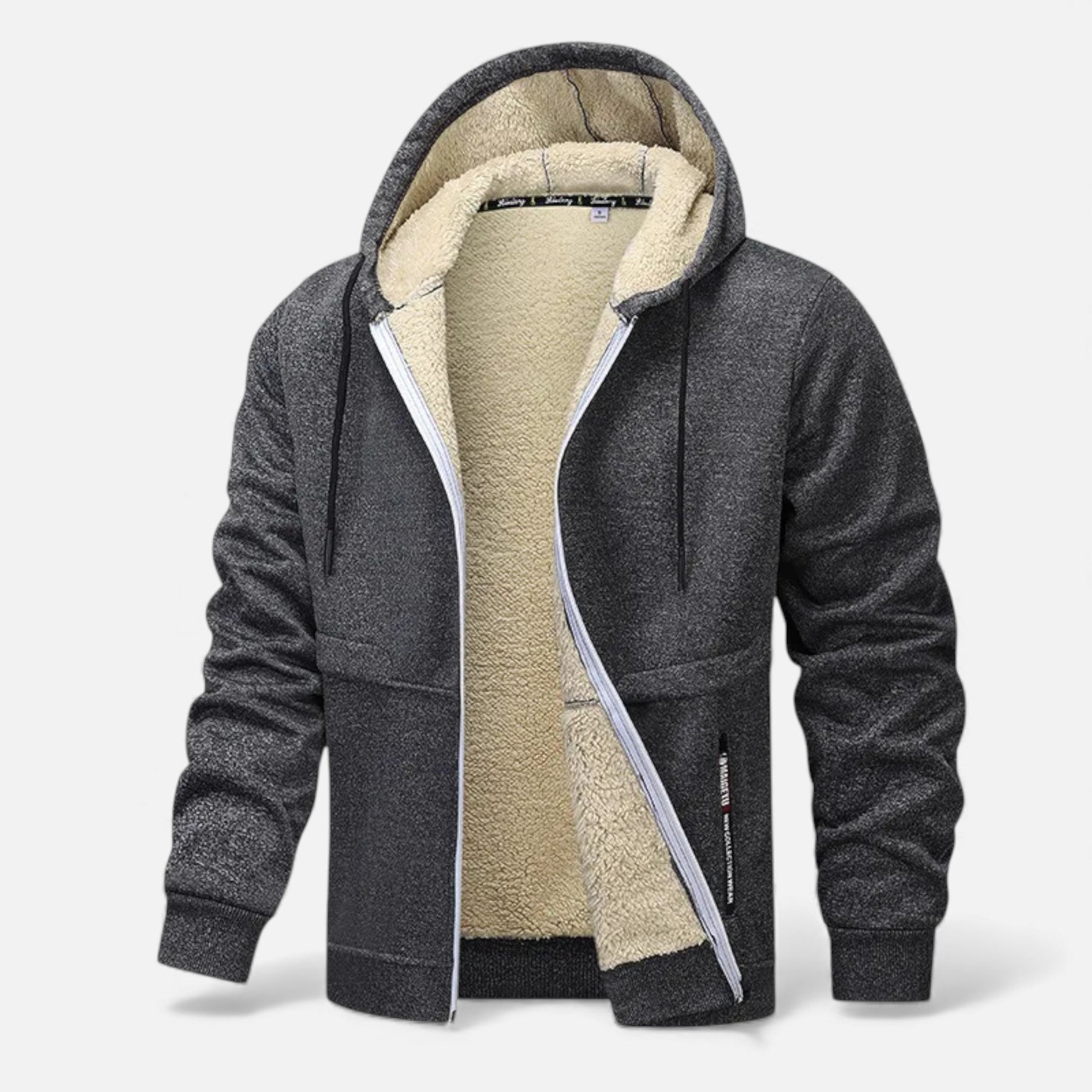 Maison Dresson | Men’s Fleece-Lined Winter Hoodie Jacket