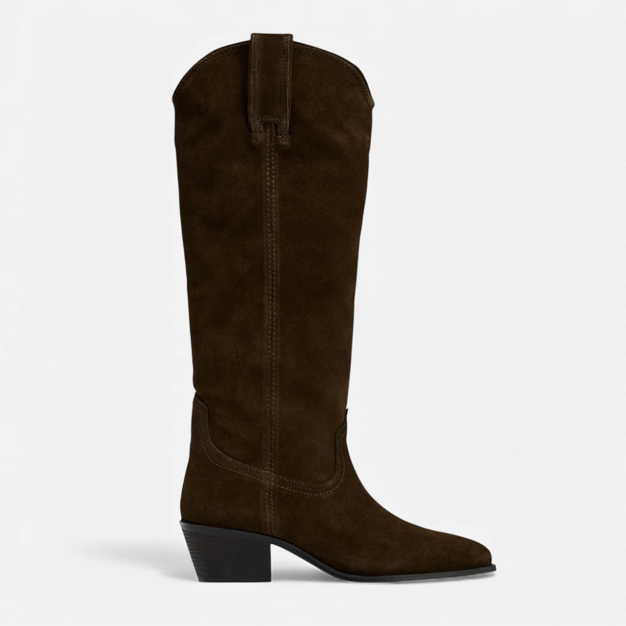 Maison Dresson | Women’s Suede Knee Boots Autumn Winter