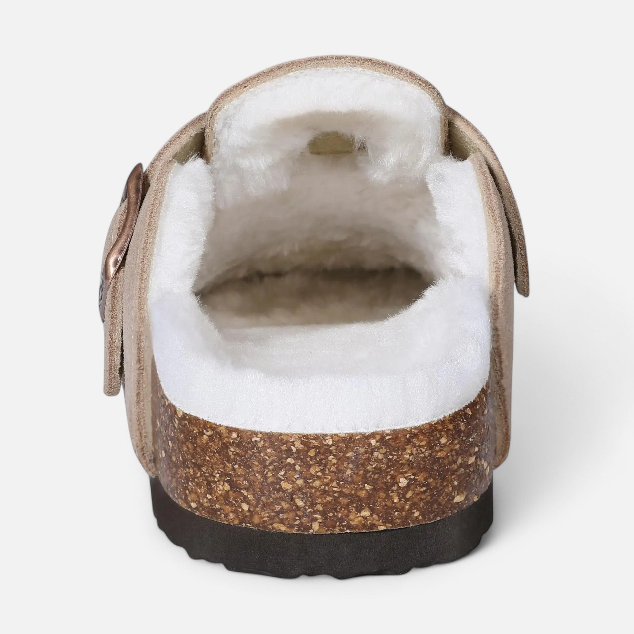 Maison Dresson | Unisex Fur-Lined Cork Clogs