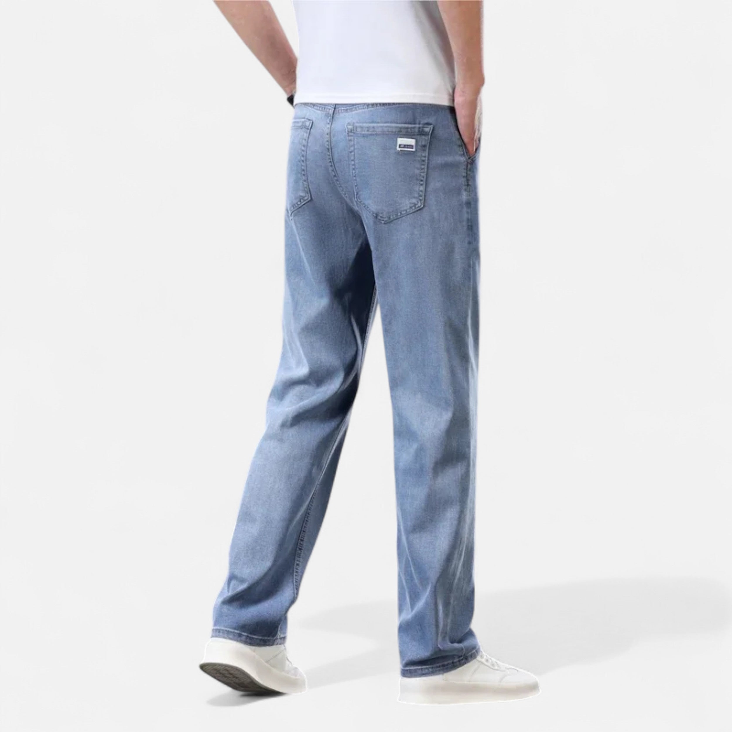 Maison Dresson | Men’s Straight-Leg Lyocell Denim Jeans
