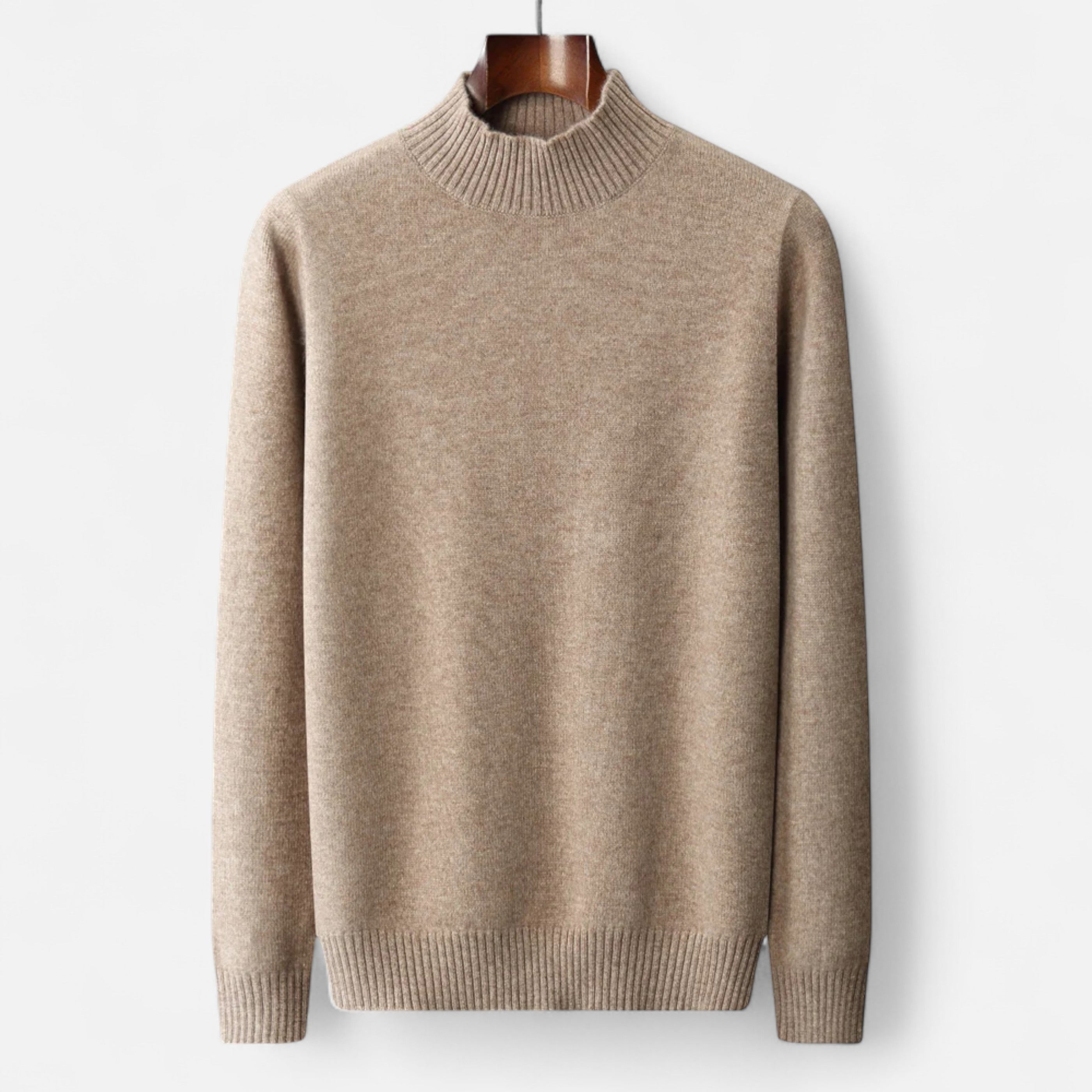 Maison Dresson | Men’s Pure Wool Turtleneck Sweater