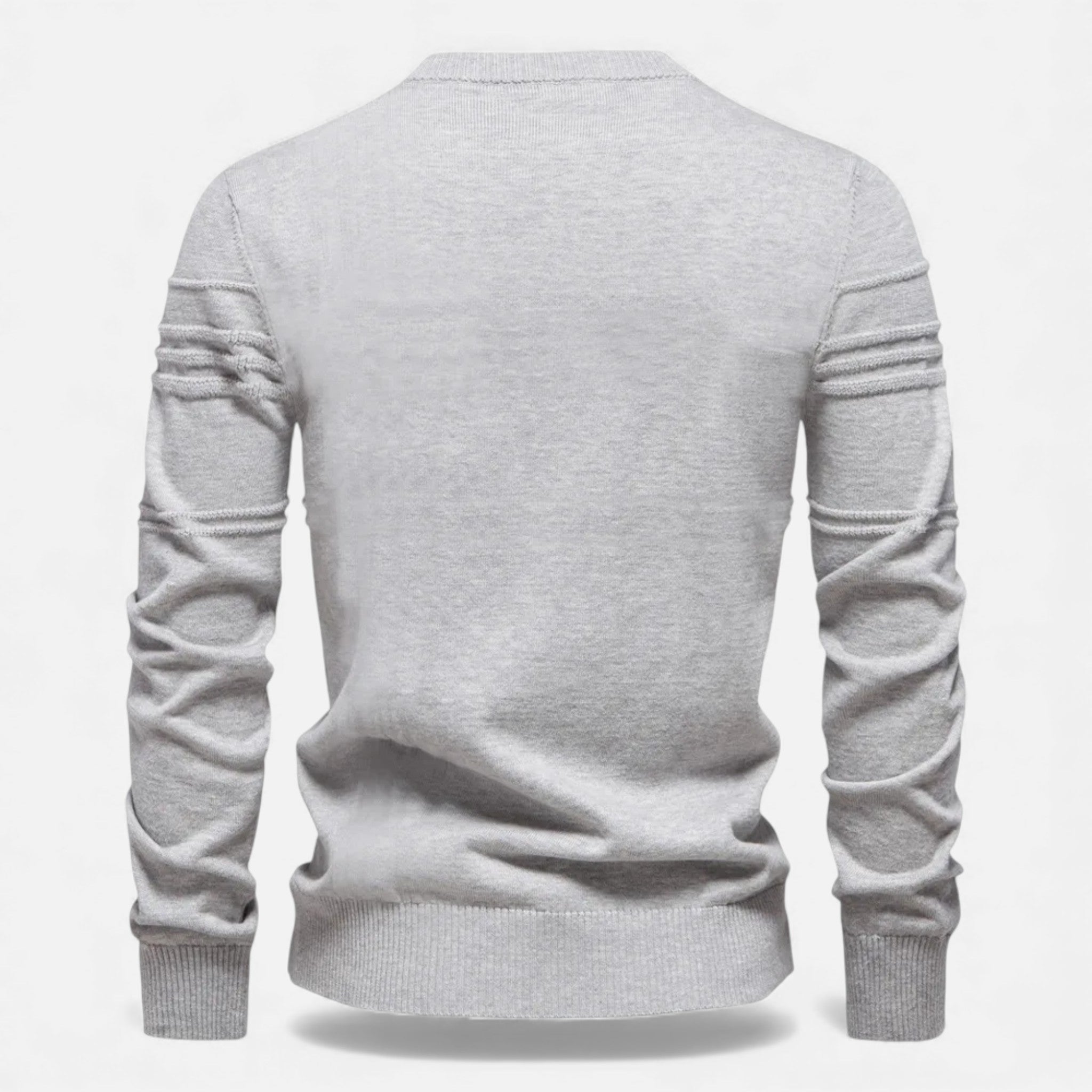 Maison Dresson | Men’s Slim Fit Structured Knit Sweater