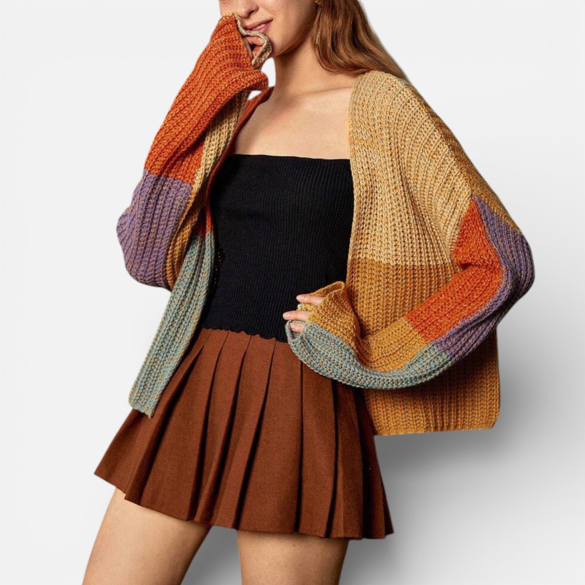 Maison Dresson | Women’s Long Sleeve Knit Cardigan