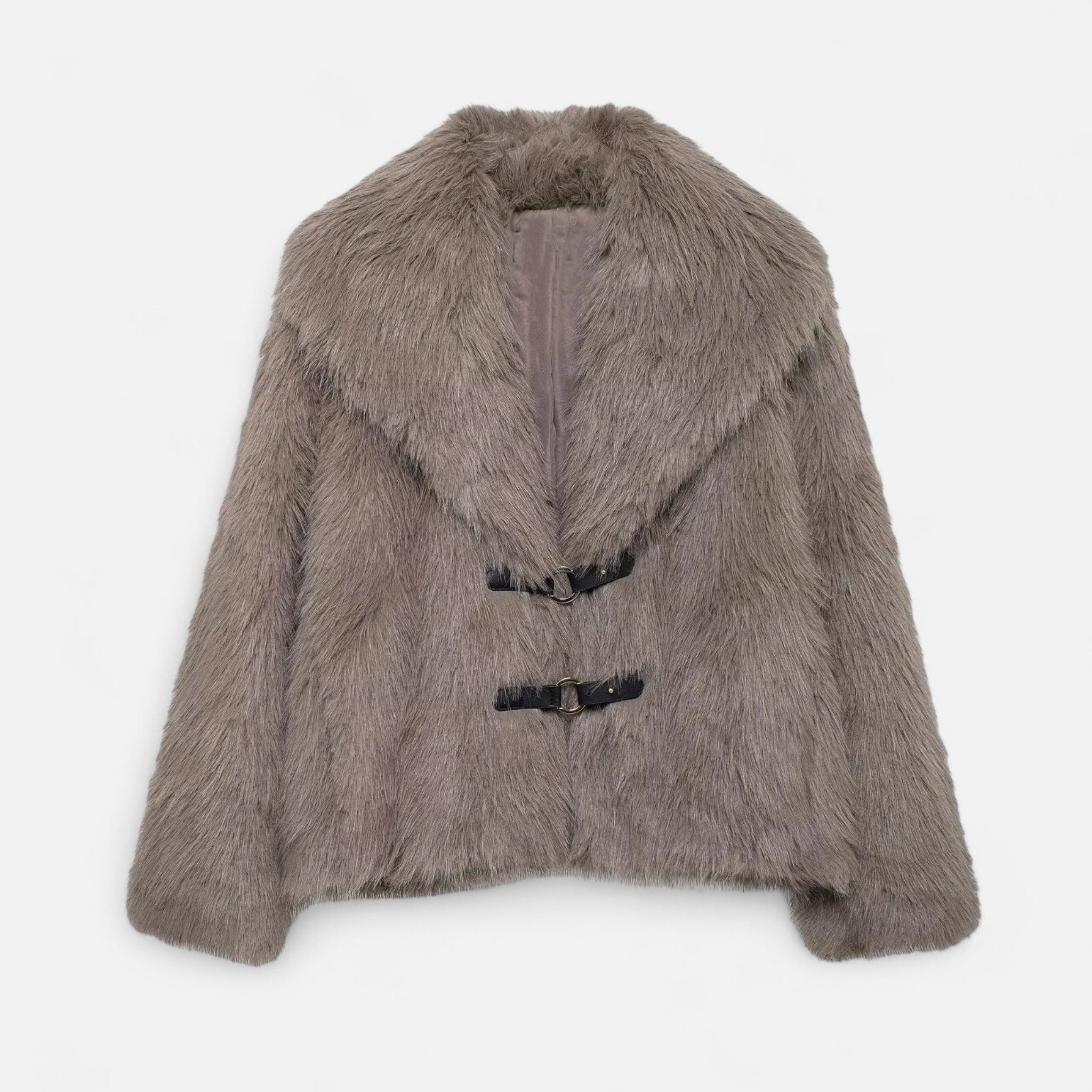 Maison Dresson | Women’s Faux Fur Coat – Winter Street Elegance