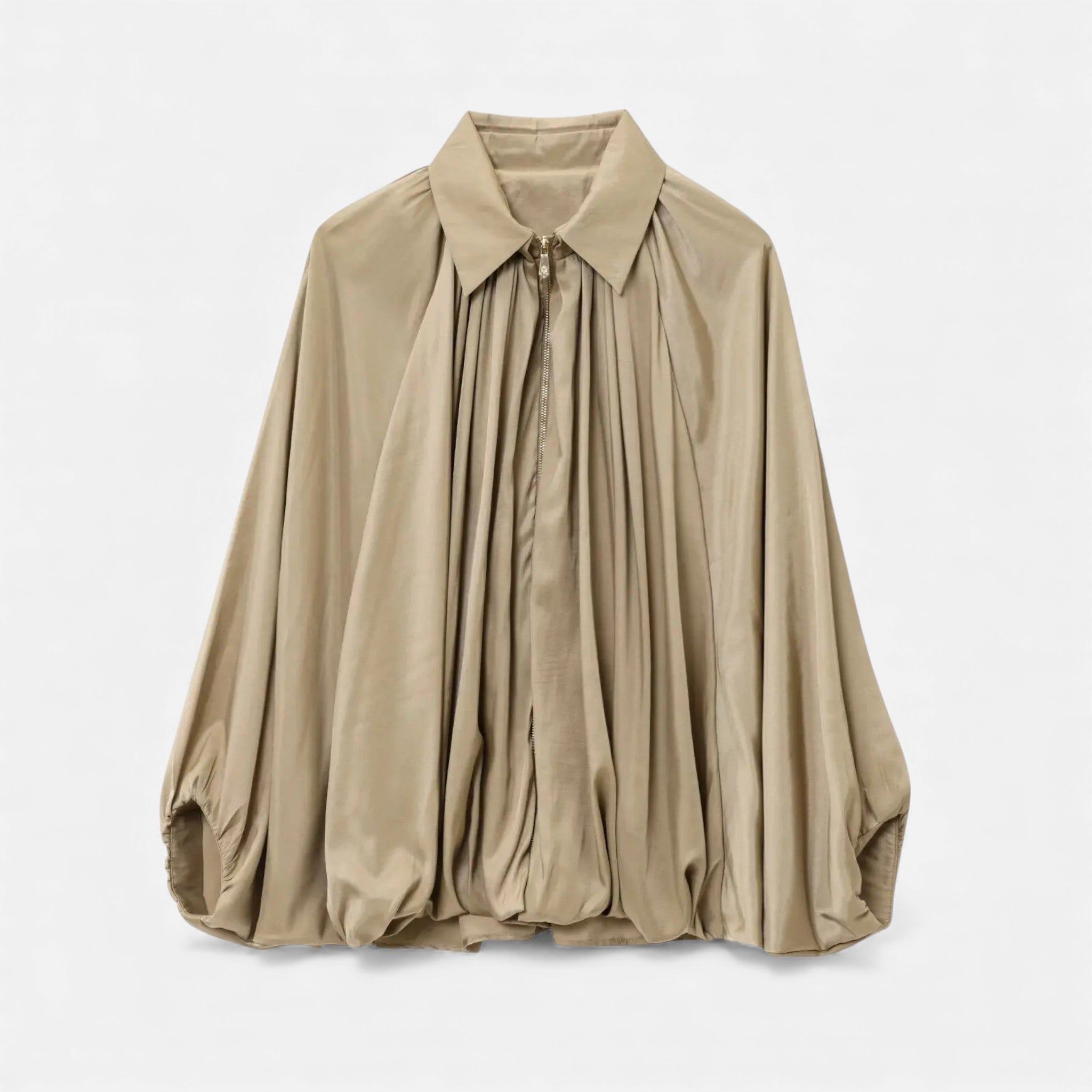 Maison Dresson | Women’s Pleated Lapel Blouse