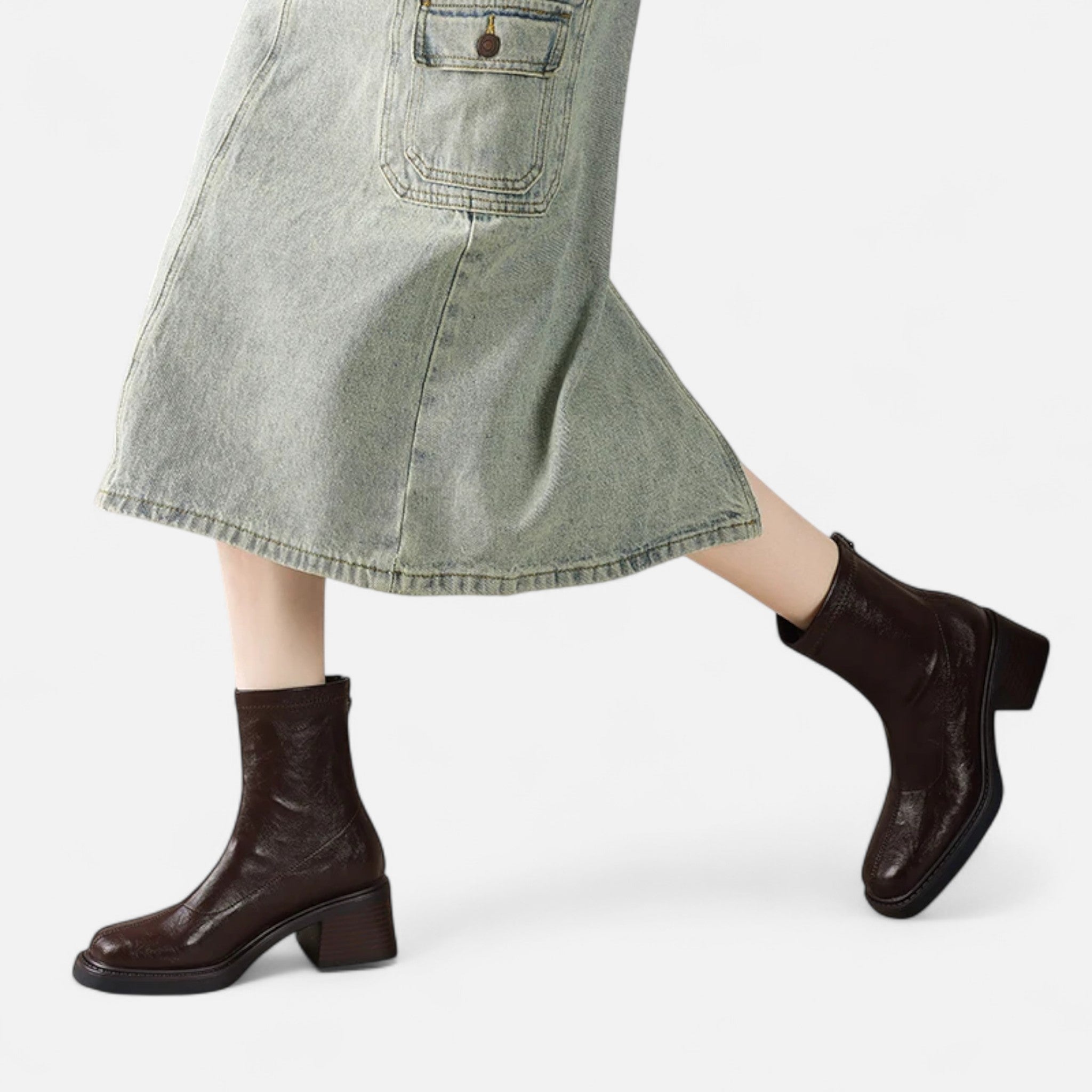 Maison Dresson | Women’s Leather Boots – Refined Urban Classic