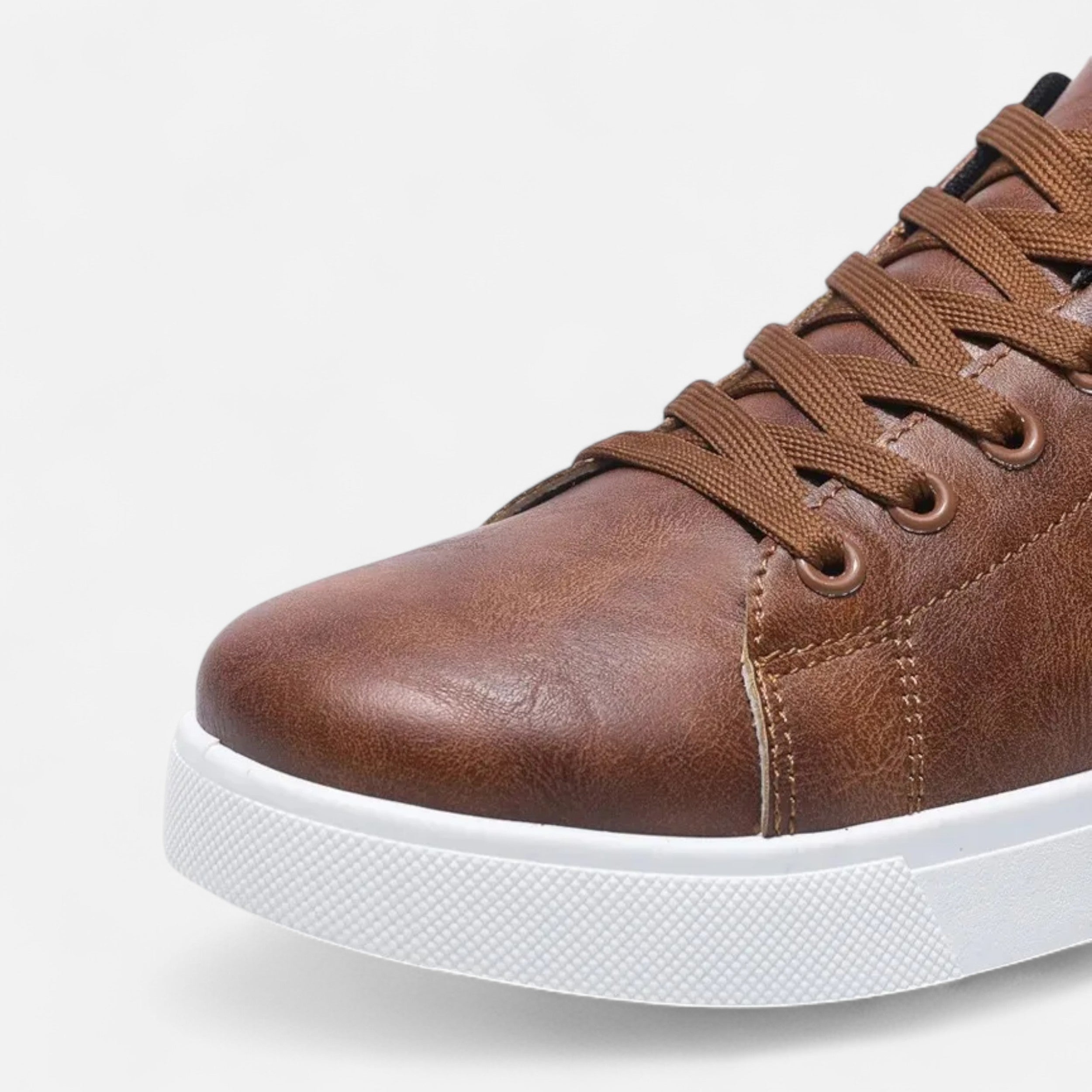 Maison Dresson | Men’s Casual Flat Leather Sneakers