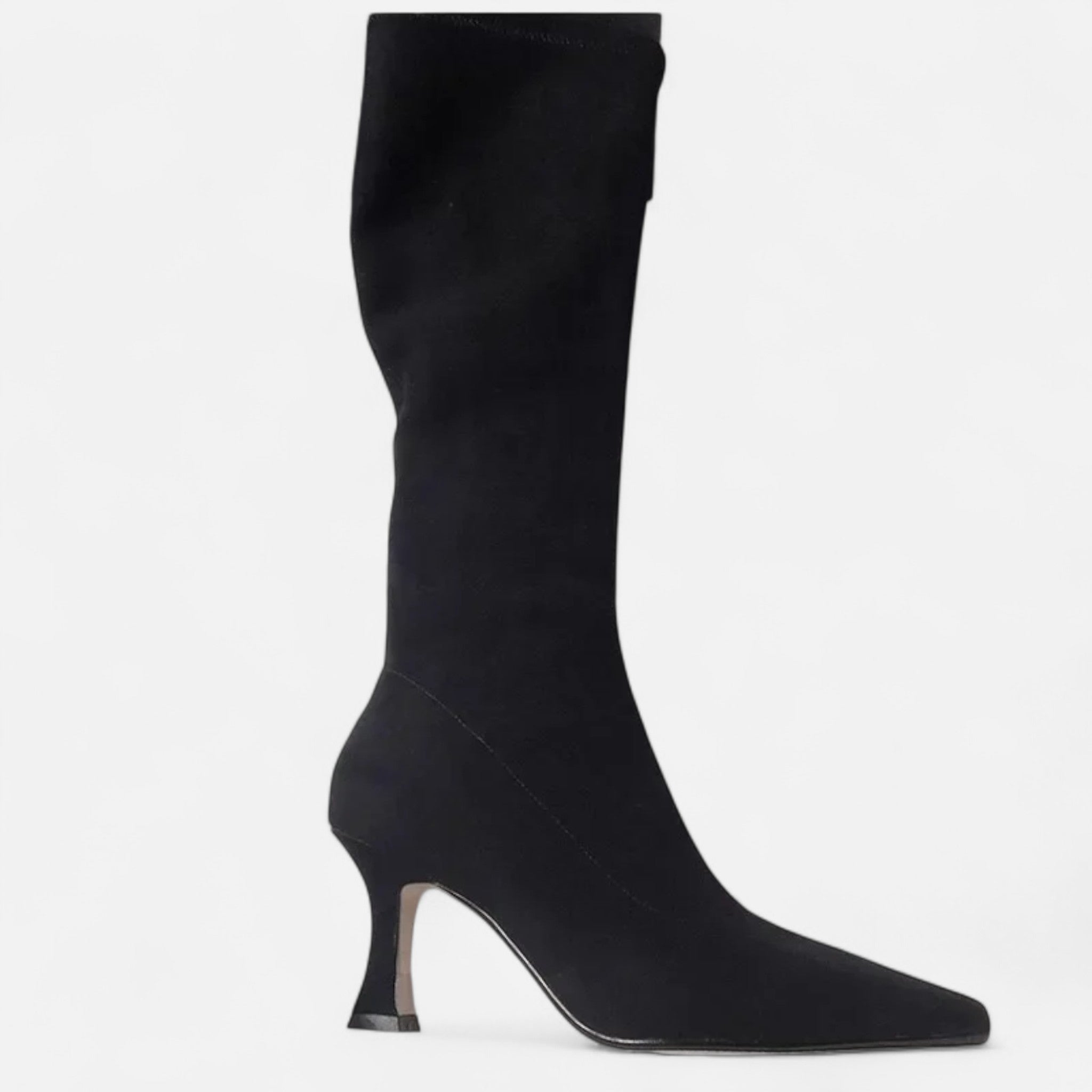 Maison Dresson | Women’s Suede Thigh-High Heeled Boots