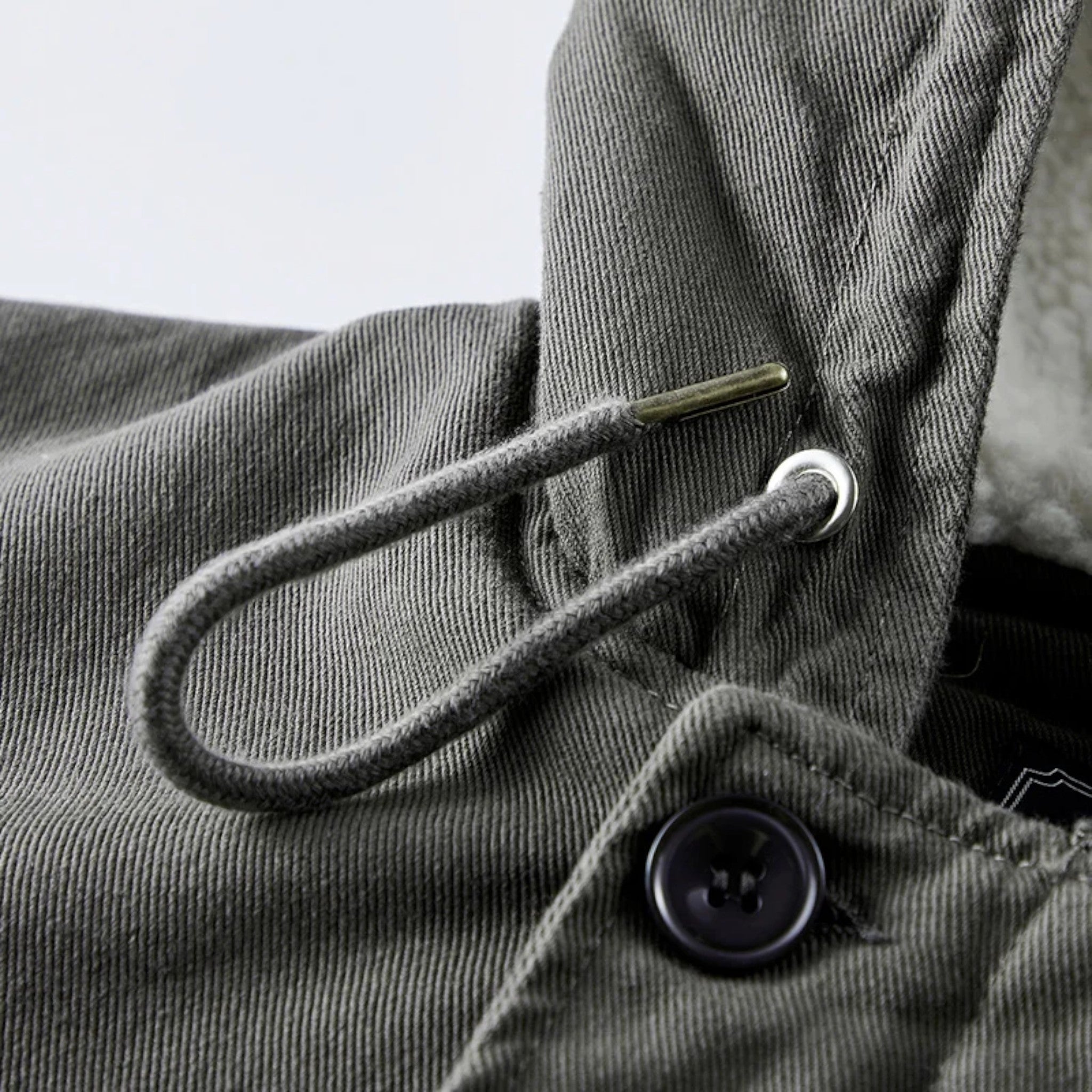 Maison Dresson | Men’s Lamb Fleece Hooded Winter Coat